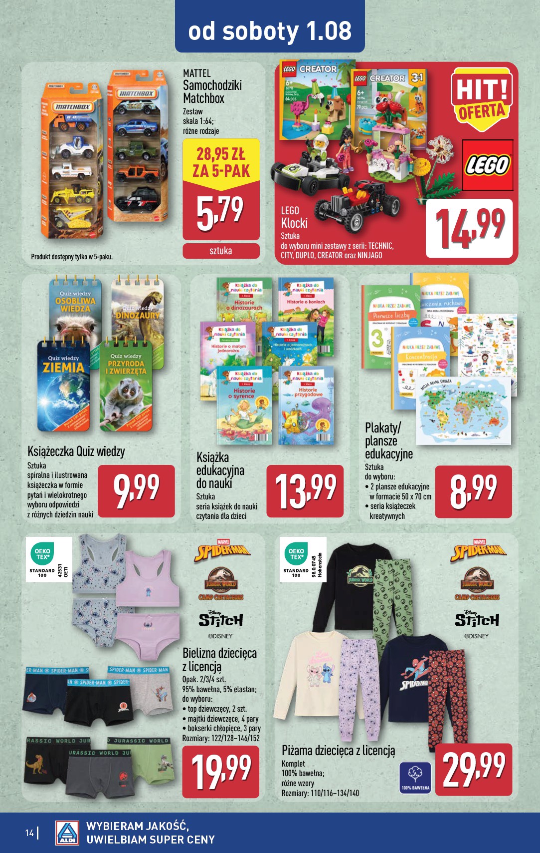 aldi - Nowa gazetka ALDI - Przygotuj się na kolejny tydzień ważna od 29.07.2026 do 31.07.2026 - page: 14