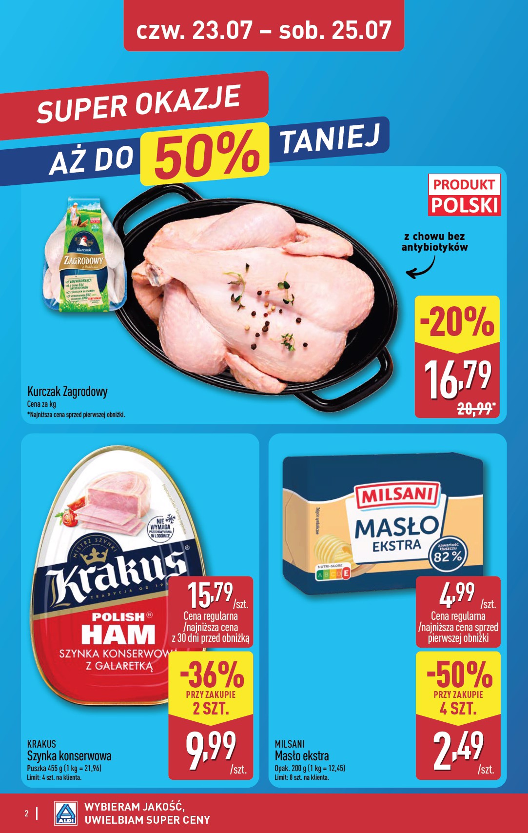 aldi - Aktualna gazetka ALDI - Oferta weekendowa ważna od 23.07.2026 do 25.07.2026 - page: 2