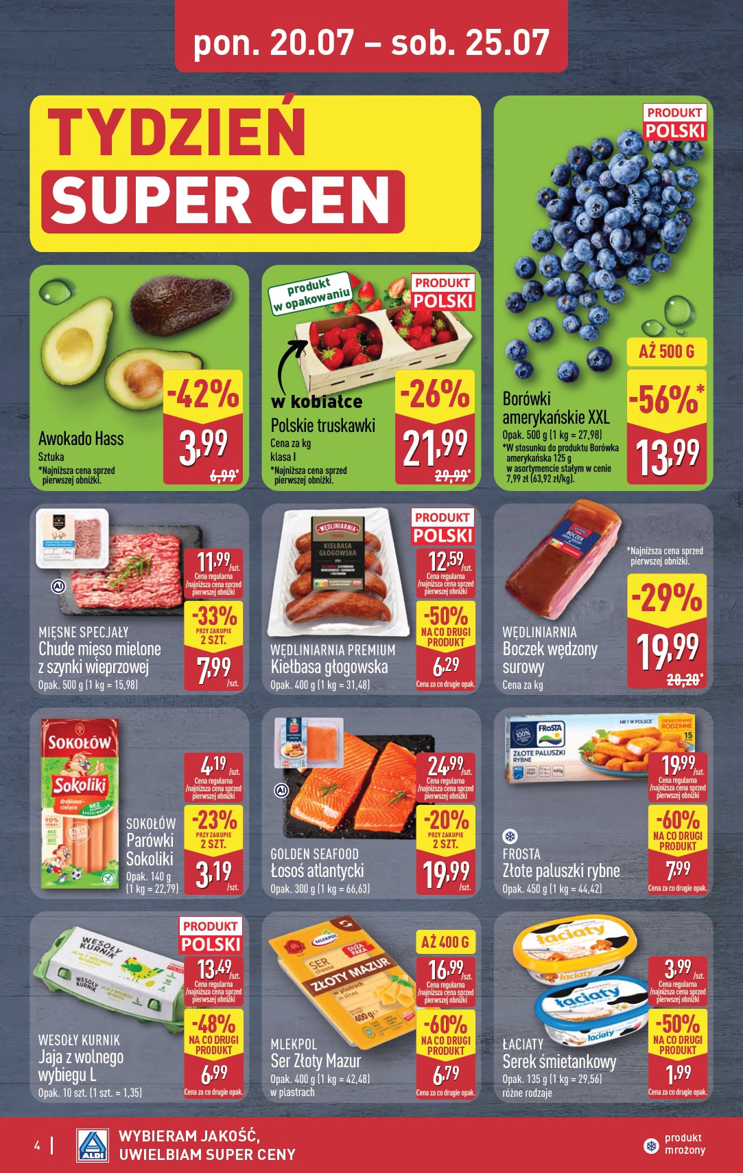 aldi - Aktualna gazetka ALDI - Oferta weekendowa ważna od 23.07.2026 do 25.07.2026 - page: 4