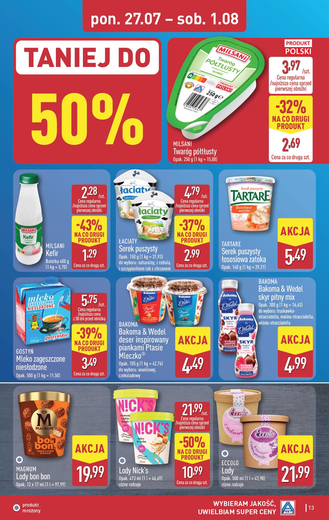 aldi - Nowa gazetka ALDI ważna od 27.07.2026 do 01.08.2026 - page: 13