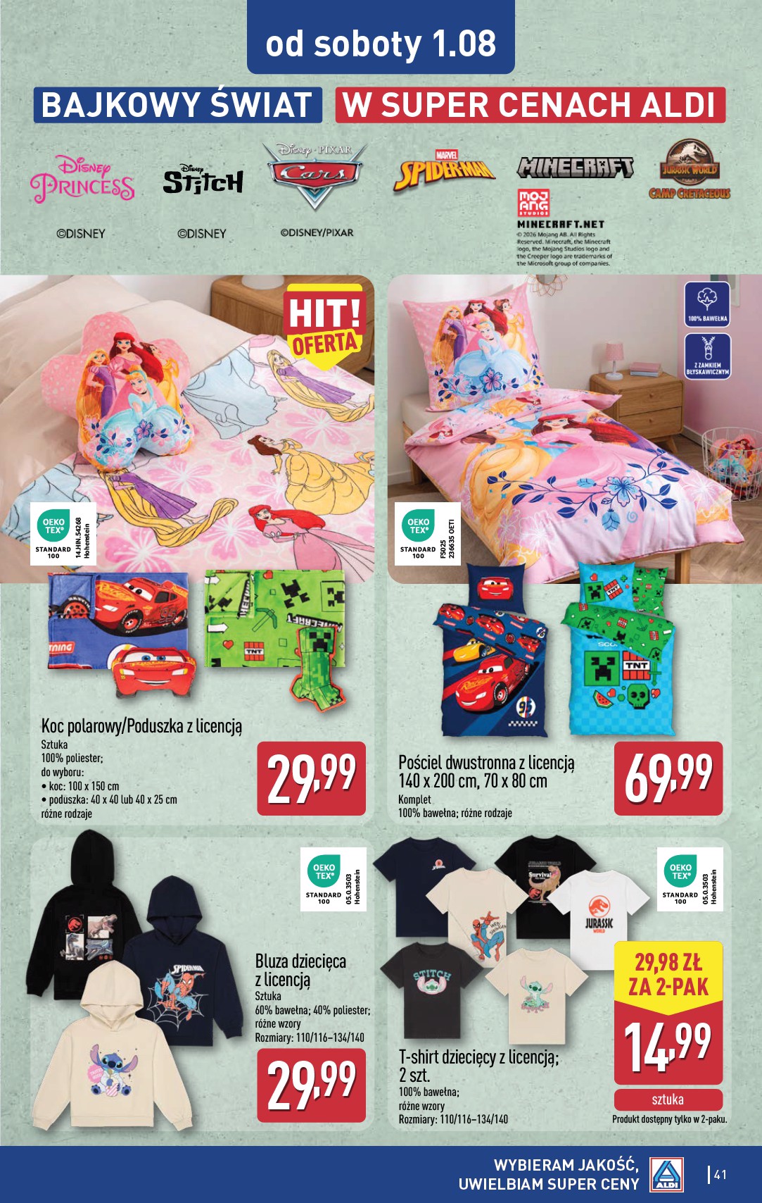 aldi - Nowa gazetka ALDI ważna od 27.07.2026 do 01.08.2026 - page: 41