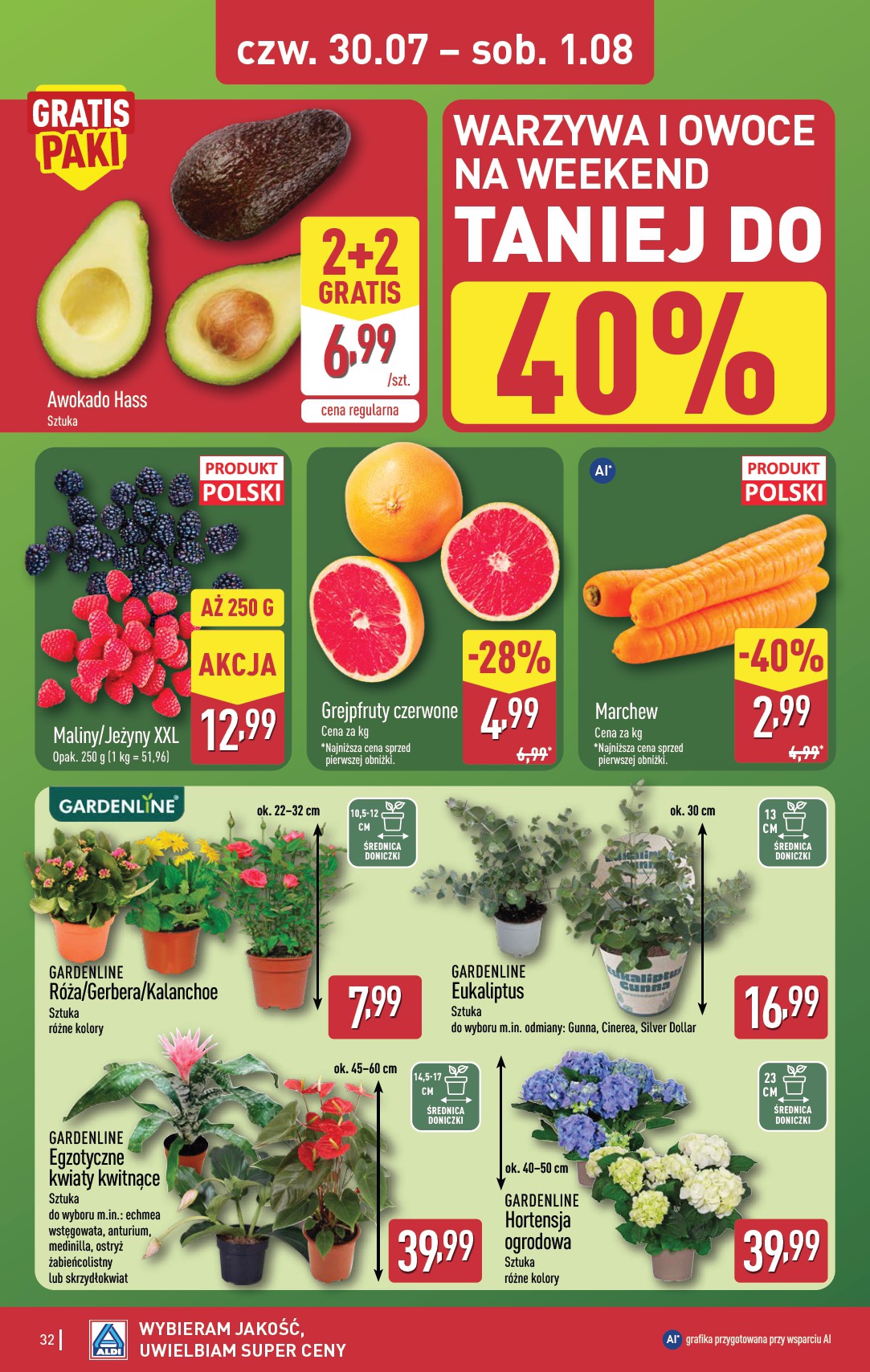 aldi - Nowa gazetka ALDI ważna od 27.07.2026 do 01.08.2026 - page: 32