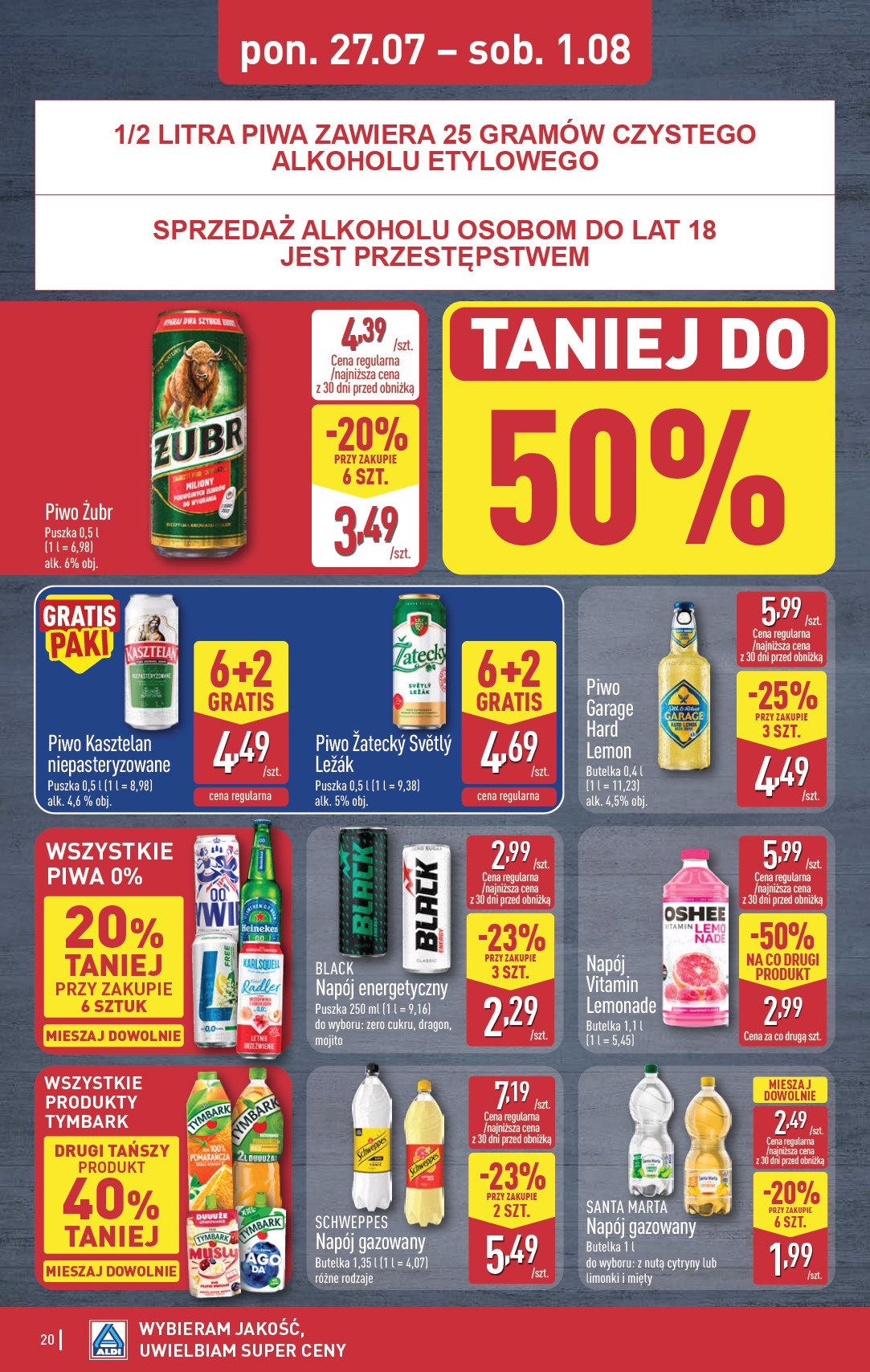 aldi - Nowa gazetka ALDI ważna od 27.07.2026 do 01.08.2026 - page: 20