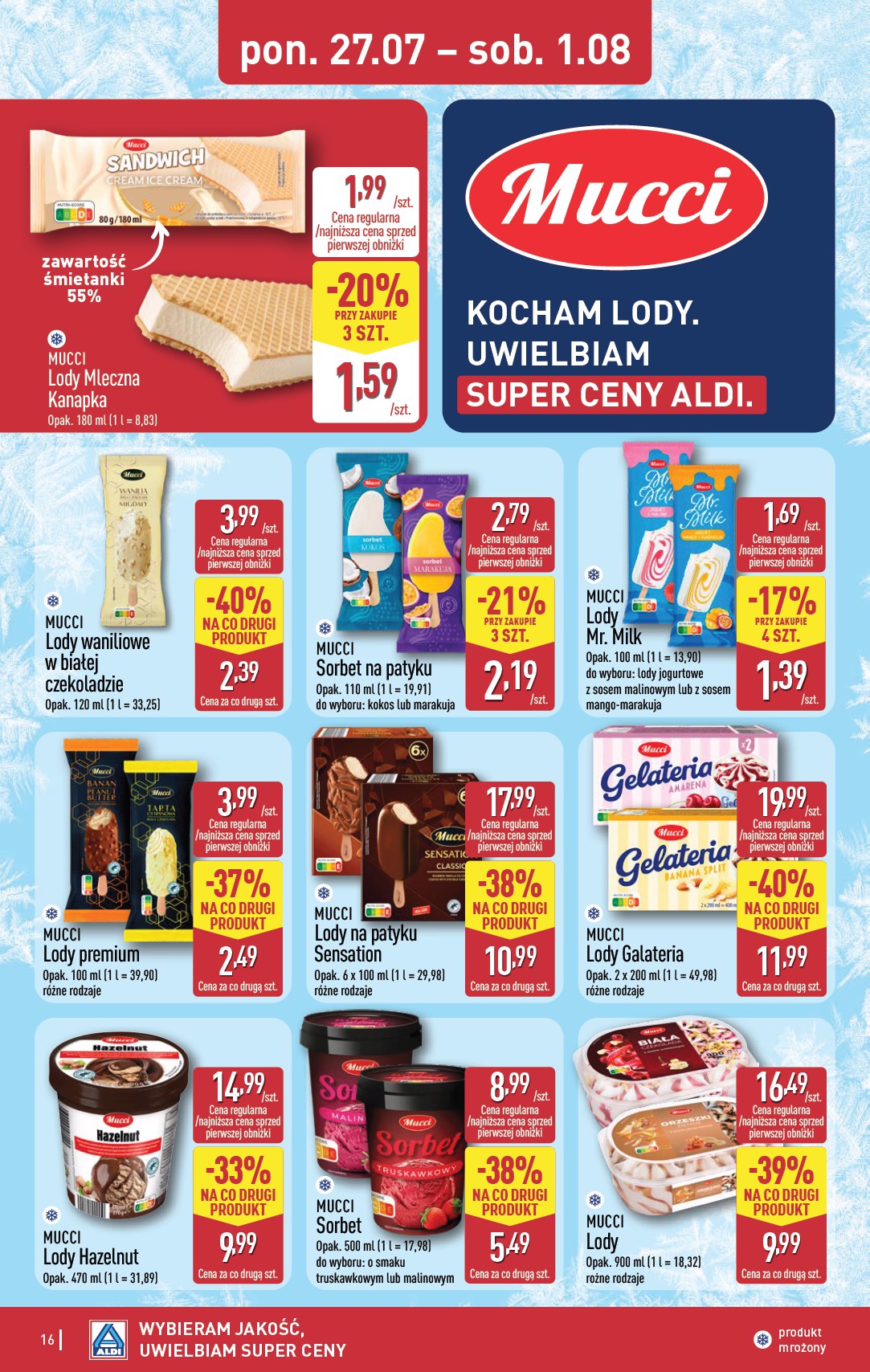 aldi - Nowa gazetka ALDI ważna od 27.07.2026 do 01.08.2026 - page: 16