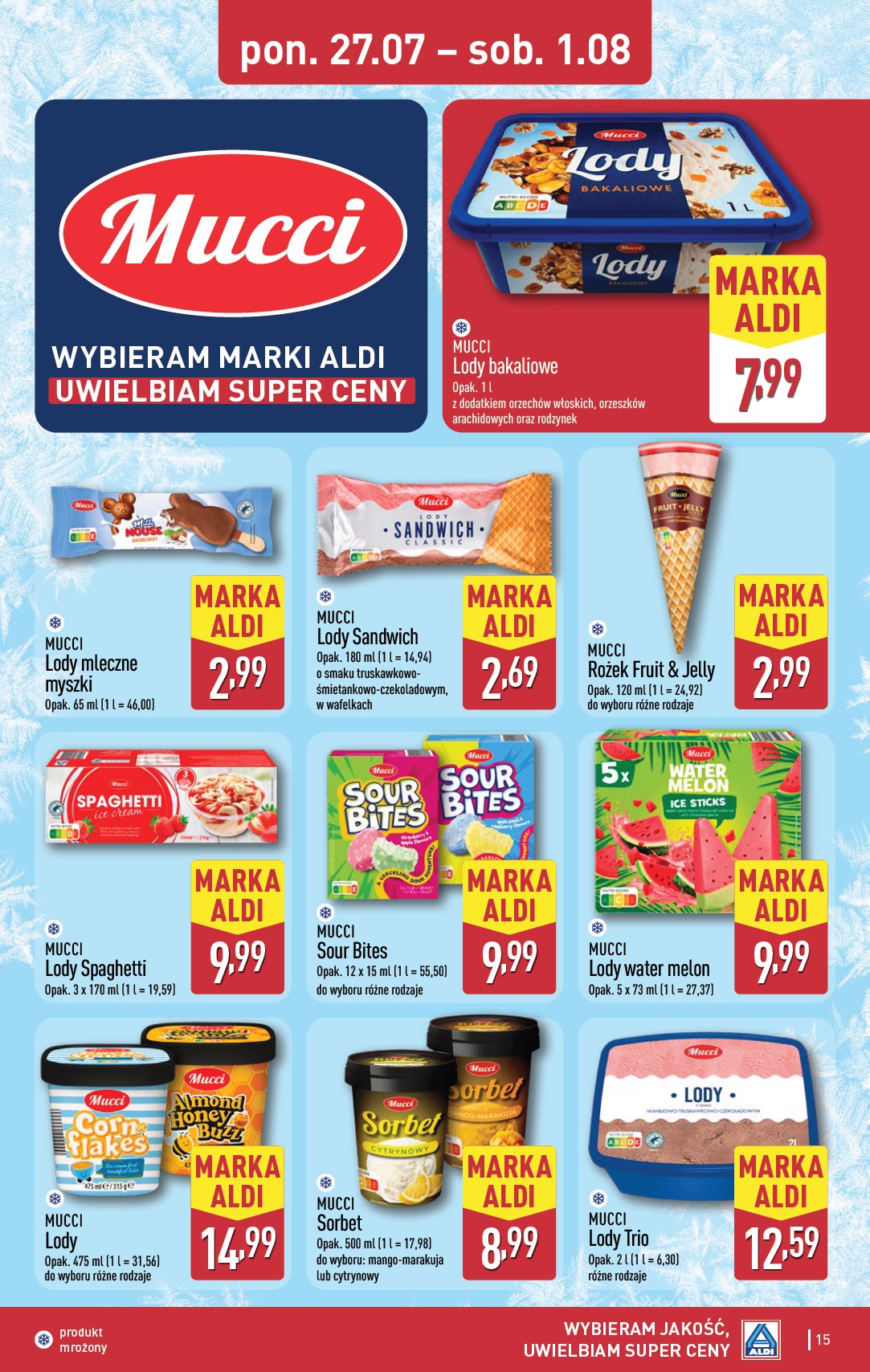 aldi - Nowa gazetka ALDI ważna od 27.07.2026 do 01.08.2026 - page: 15