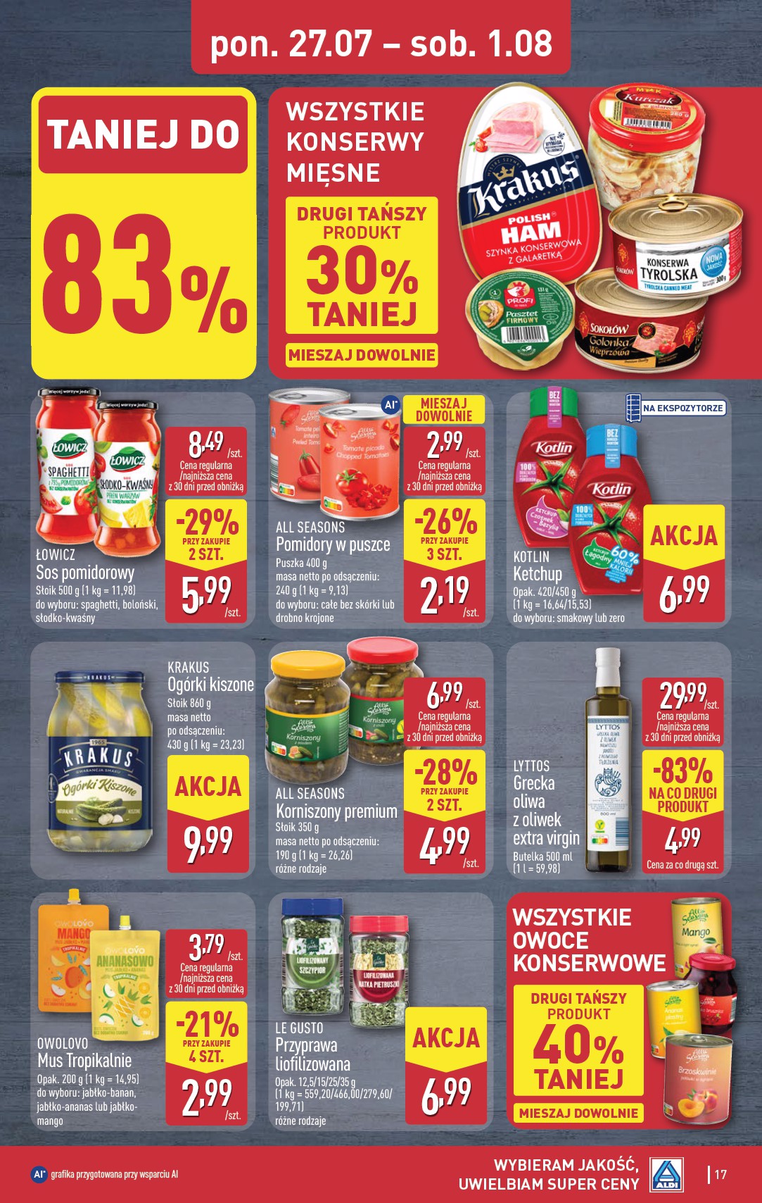 aldi - Nowa gazetka ALDI ważna od 27.07.2026 do 01.08.2026 - page: 17