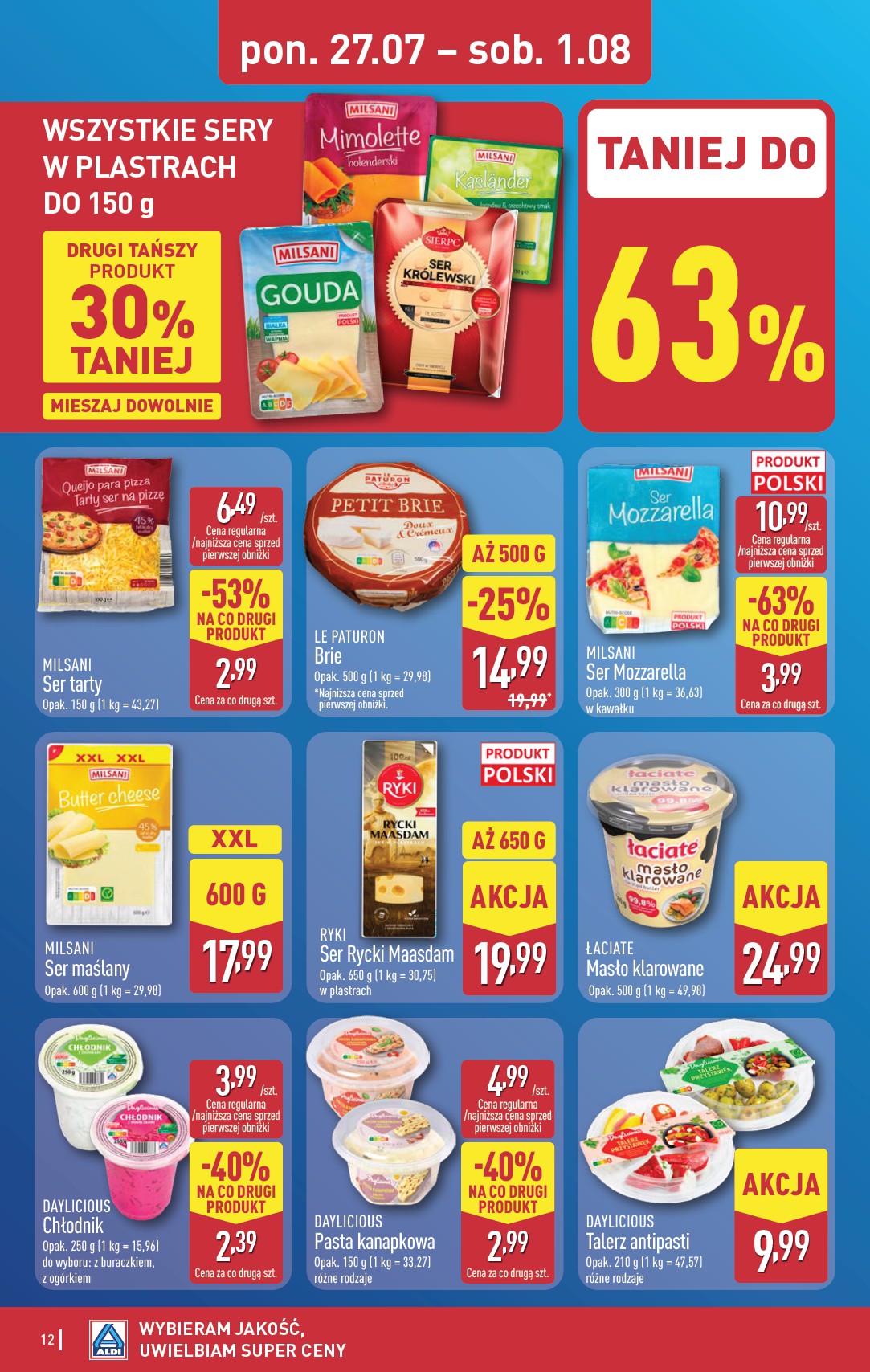 aldi - Nowa gazetka ALDI ważna od 27.07.2026 do 01.08.2026 - page: 12