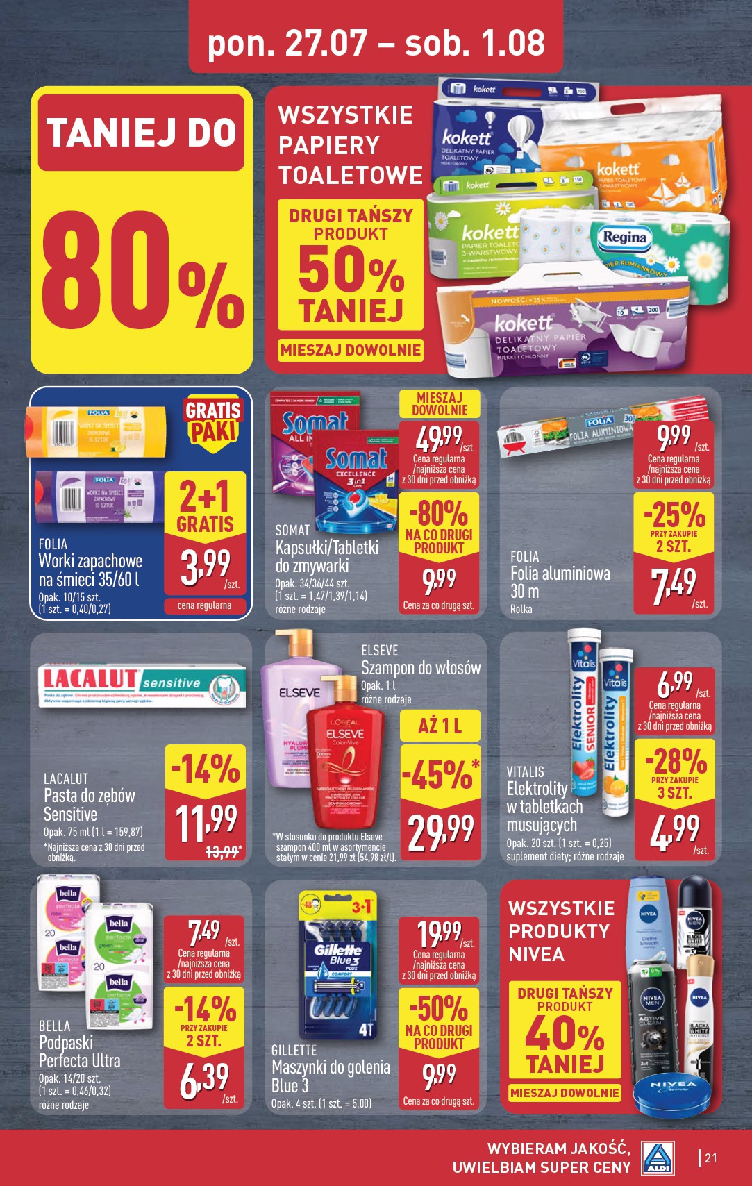 aldi - Nowa gazetka ALDI ważna od 27.07.2026 do 01.08.2026 - page: 21