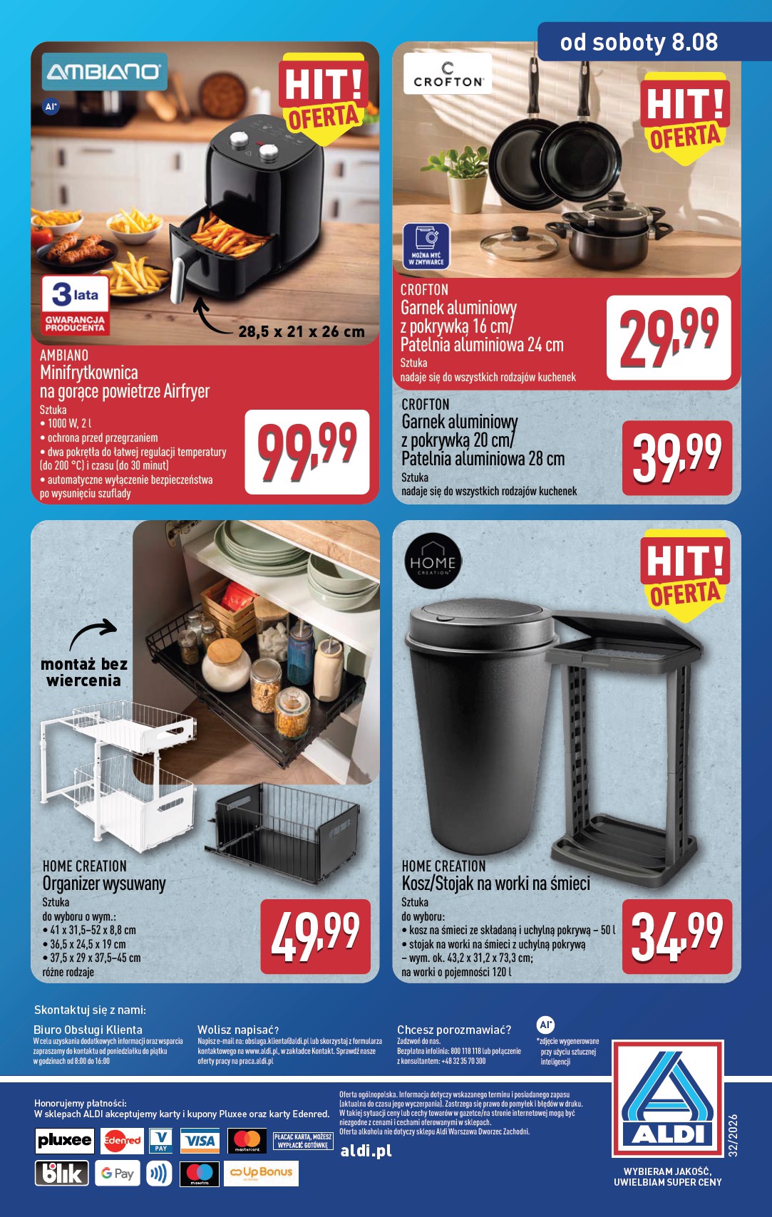 aldi - Nowa gazetka ALDI - Artykuły przemysłowe i tekstylia ważna od 05.08.2026 do 08.08.2026 - page: 15