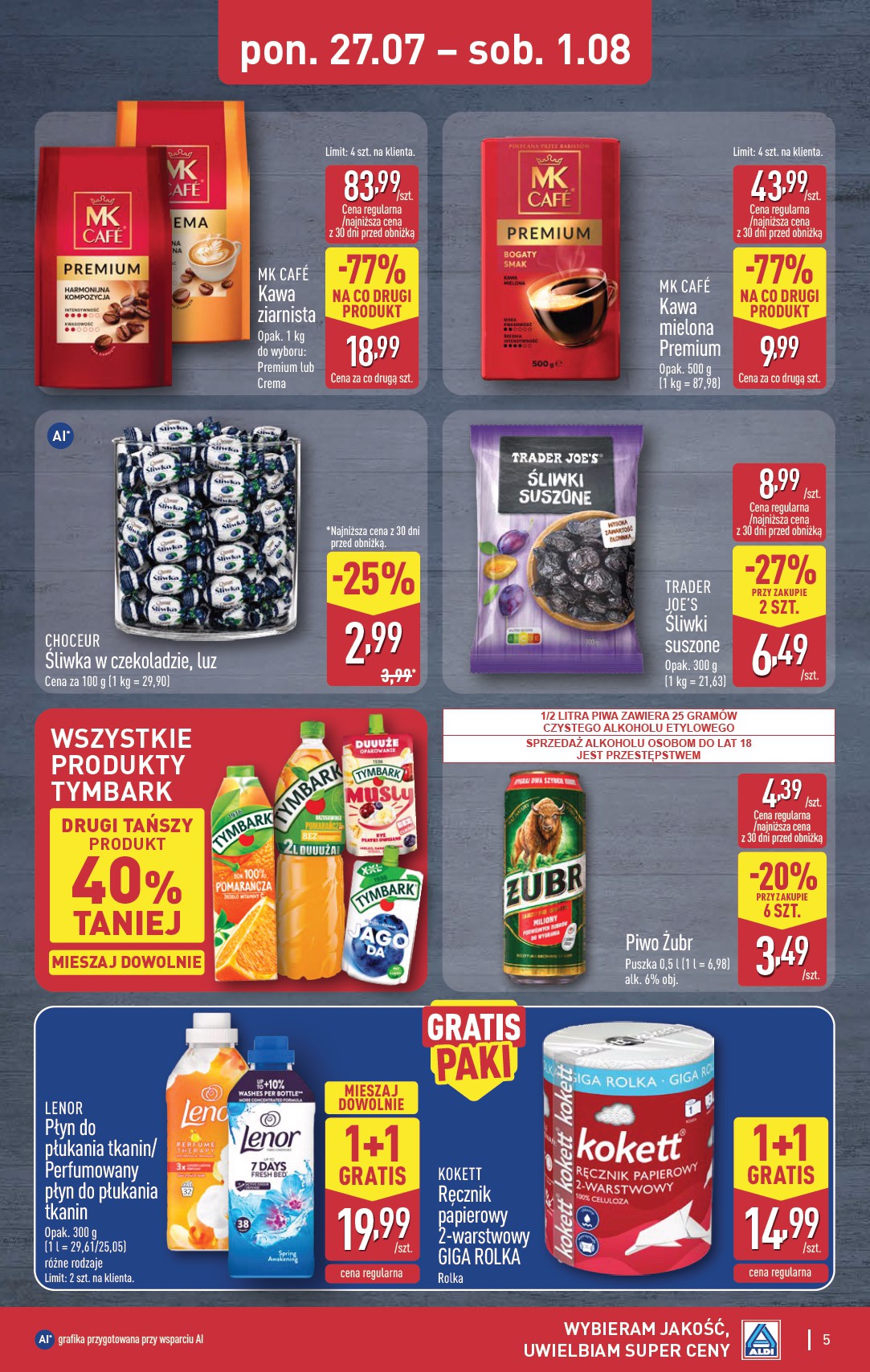 aldi - Nowa gazetka ALDI - Oferta weekendowa ważna od 30.07.2026 do 01.08.2026 - page: 5