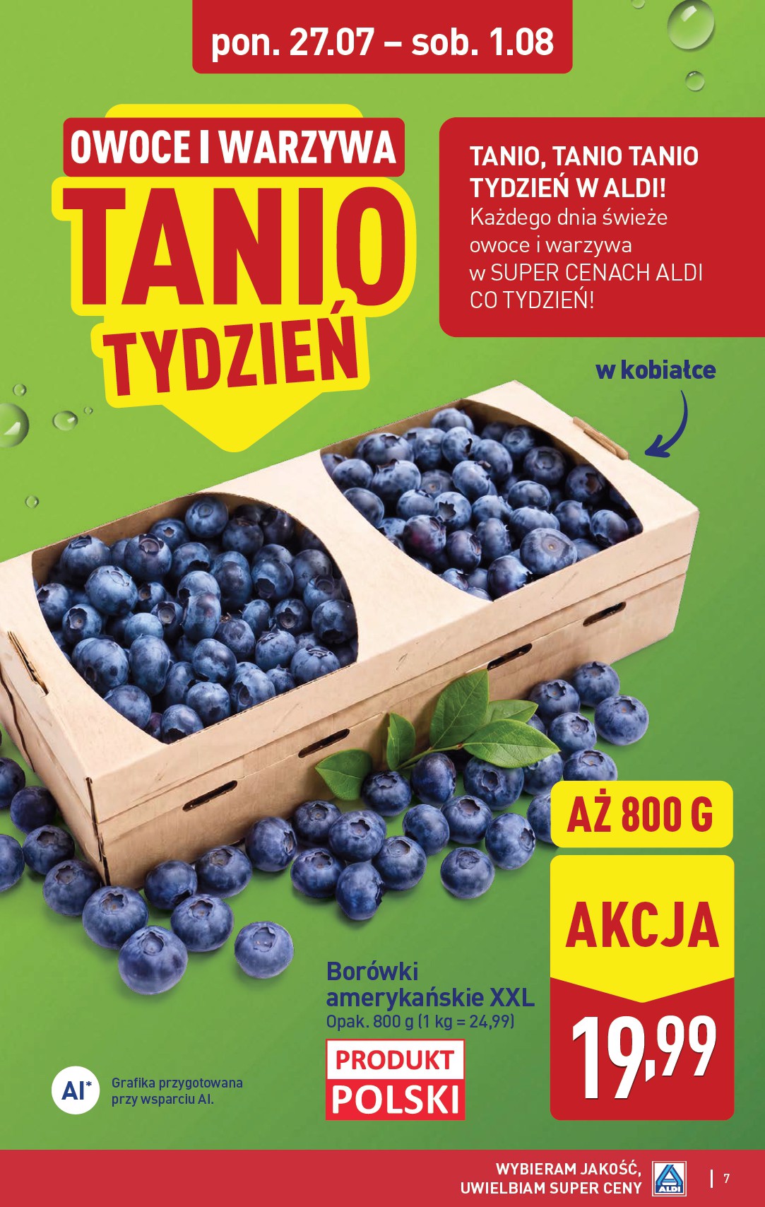 aldi - Nowa gazetka ALDI - Oferta weekendowa ważna od 30.07.2026 do 01.08.2026 - page: 7