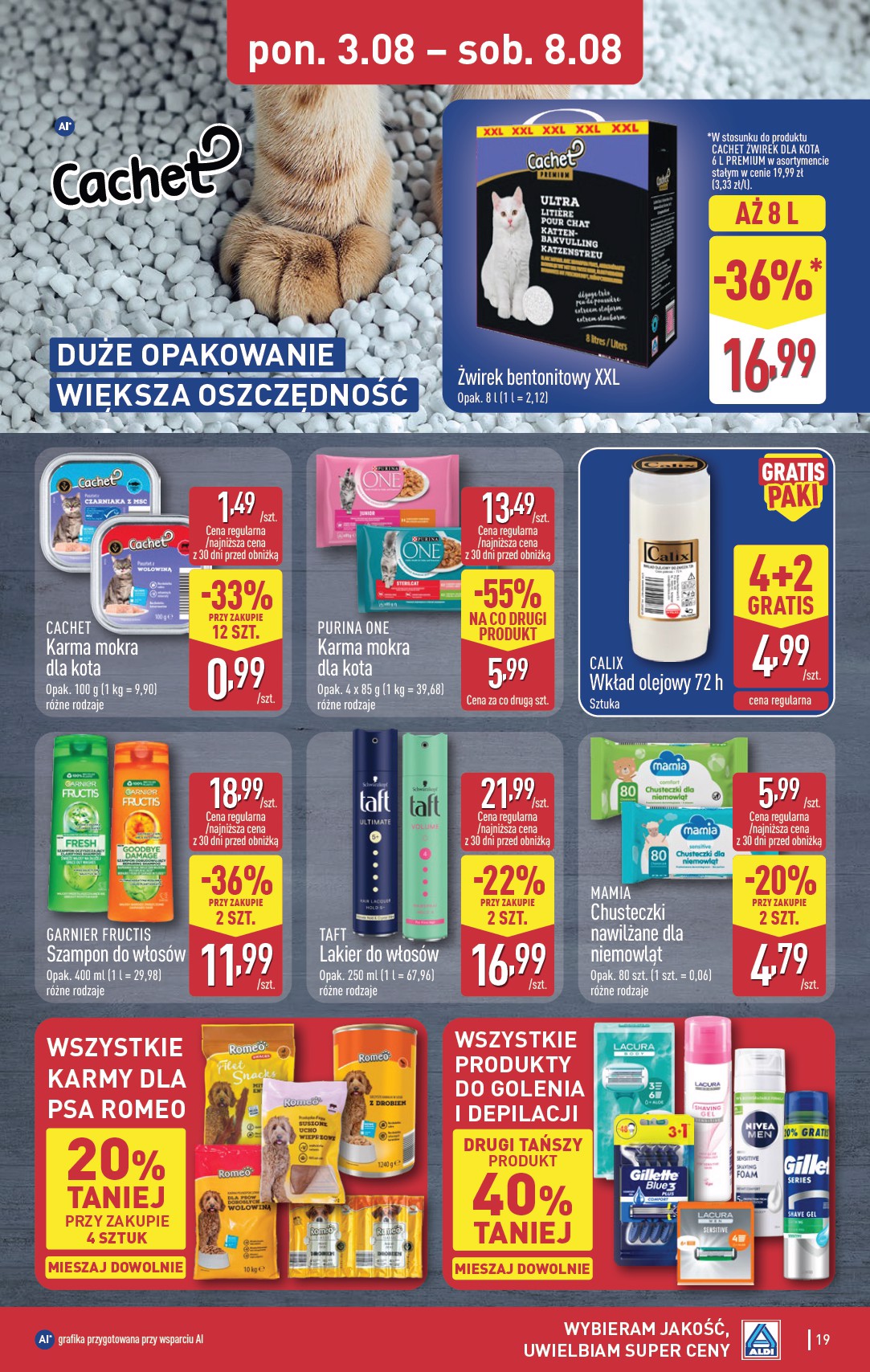 aldi - Nowa gazetka ALDI ważna od 03.08.2026 do 08.08.2026 - page: 19