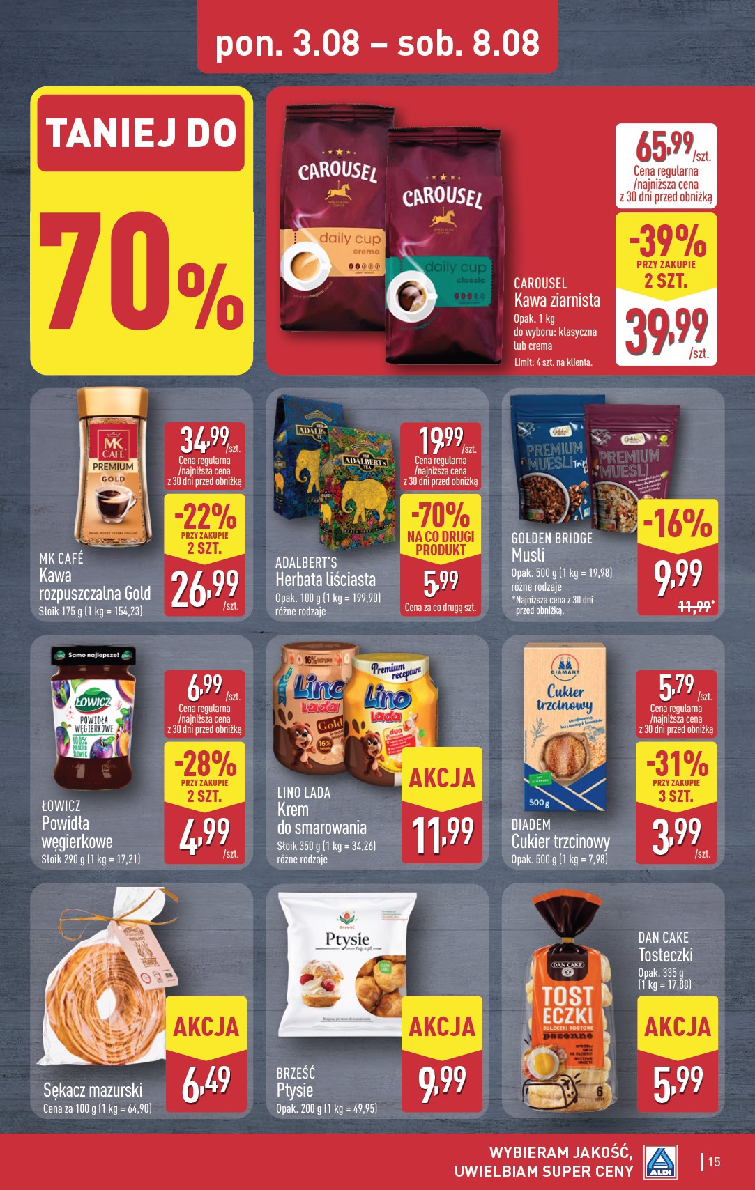 aldi - Nowa gazetka ALDI ważna od 03.08.2026 do 08.08.2026 - page: 15