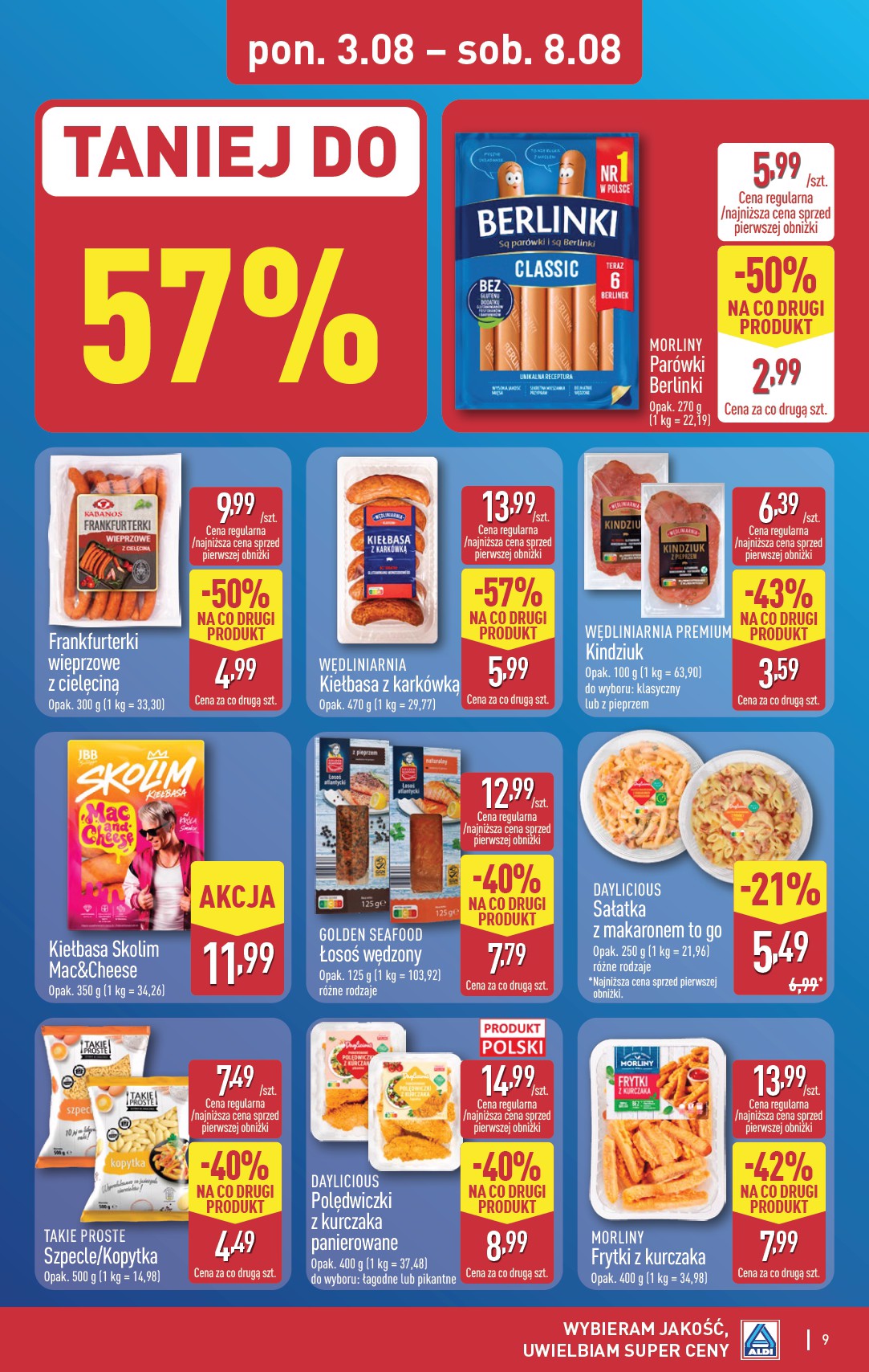 aldi - Nowa gazetka ALDI ważna od 03.08.2026 do 08.08.2026 - page: 9