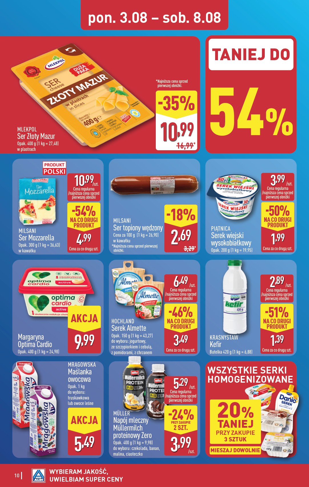 aldi - Nowa gazetka ALDI ważna od 03.08.2026 do 08.08.2026 - page: 10