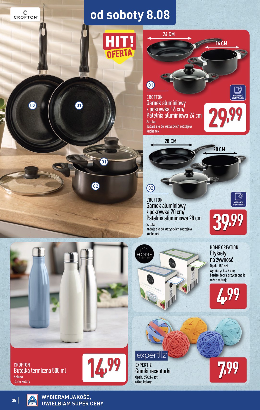 aldi - Nowa gazetka ALDI ważna od 03.08.2026 do 08.08.2026 - page: 38