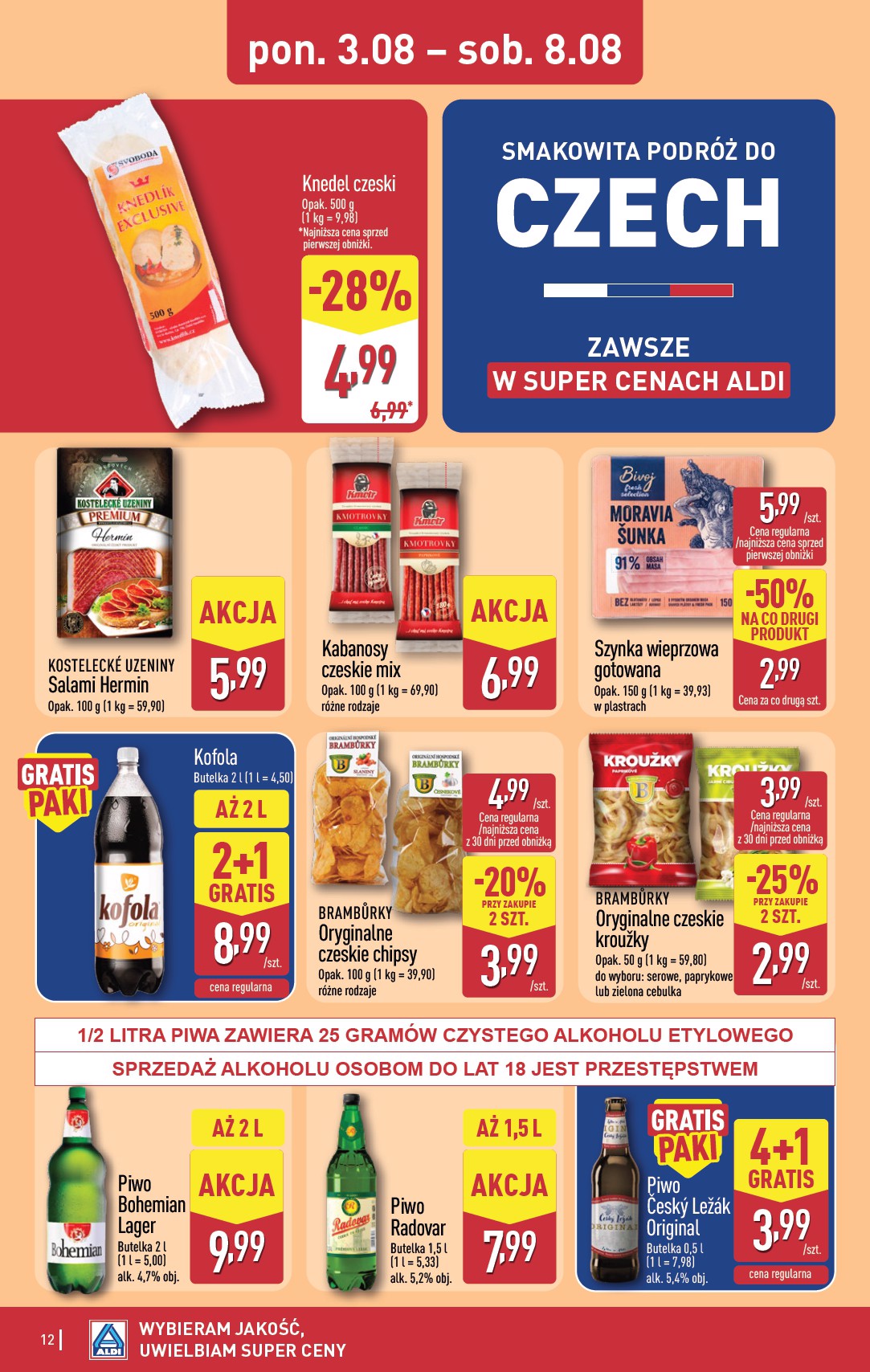 aldi - Nowa gazetka ALDI ważna od 03.08.2026 do 08.08.2026 - page: 12