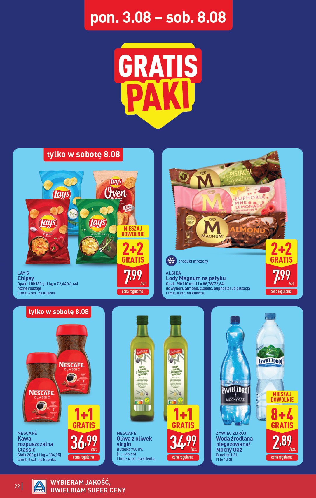 aldi - Nowa gazetka ALDI ważna od 03.08.2026 do 08.08.2026 - page: 22
