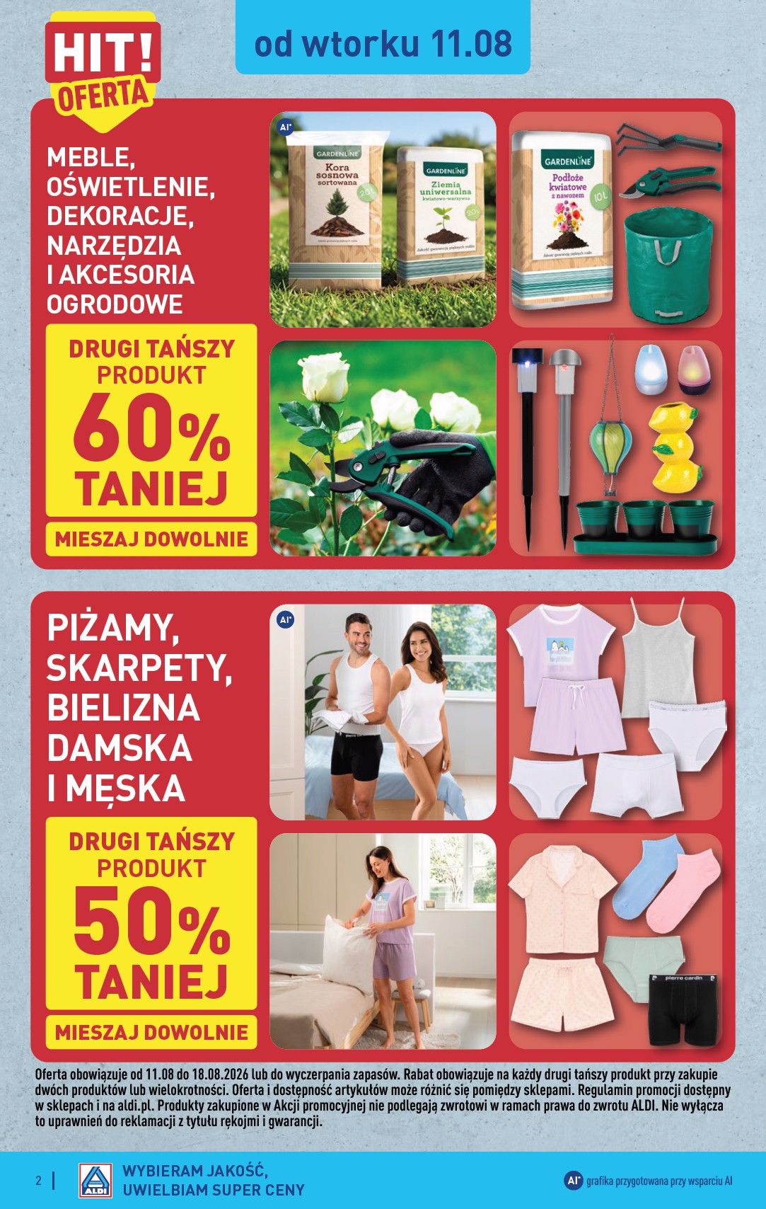 aldi - Nowa gazetka ALDI - Przygotuj się na kolejny tydzień ważna od 11.08.2026 do 13.08.2026 - page: 2