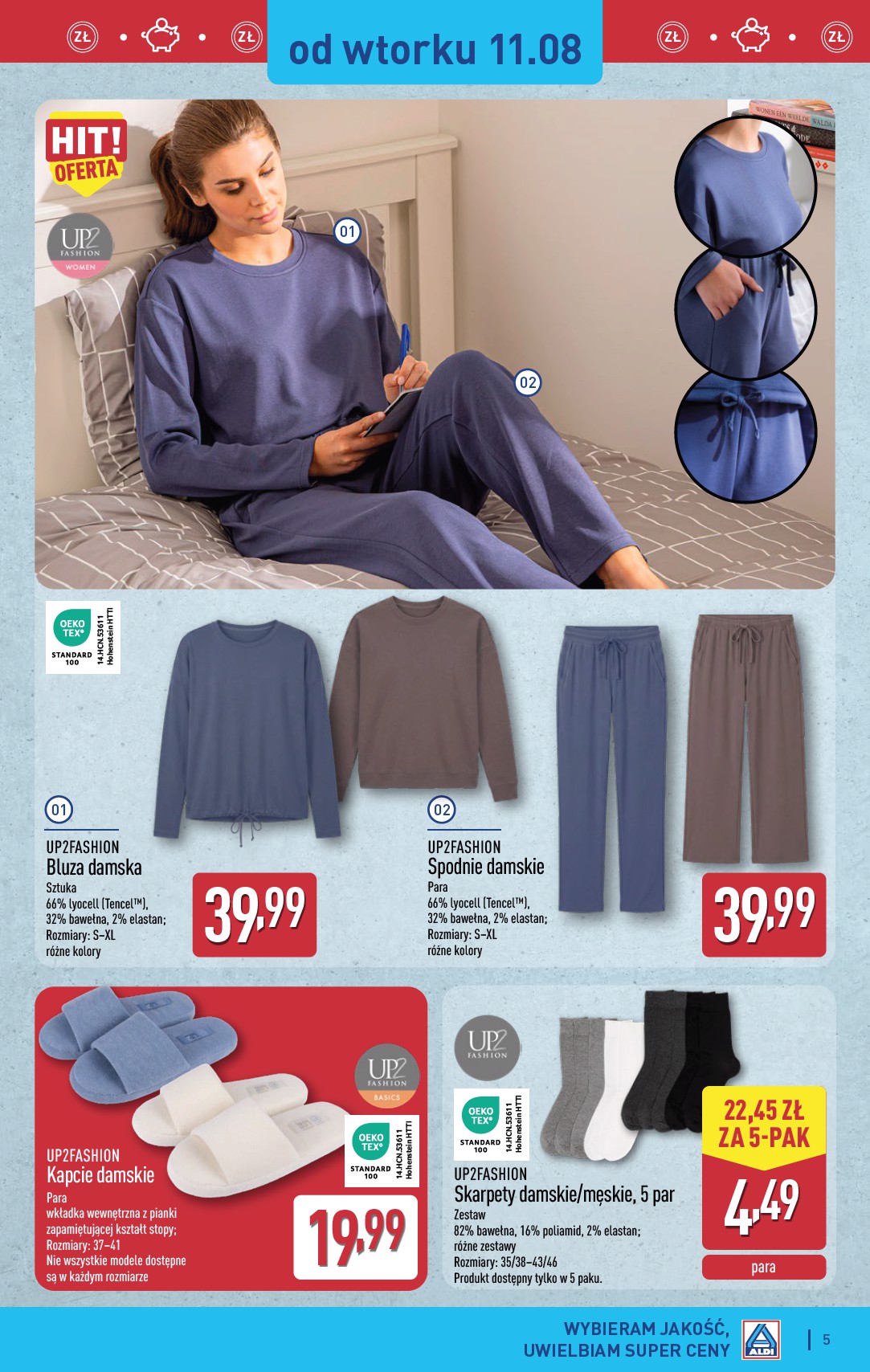 aldi - Nowa gazetka ALDI - Przygotuj się na kolejny tydzień ważna od 11.08.2026 do 13.08.2026 - page: 5