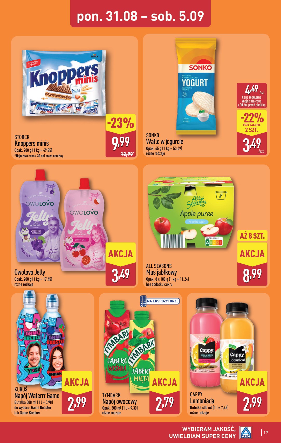 aldi - Aktualna gazetka ALDI ważna od 31.08.2026 do 05.09.2026 - page: 17