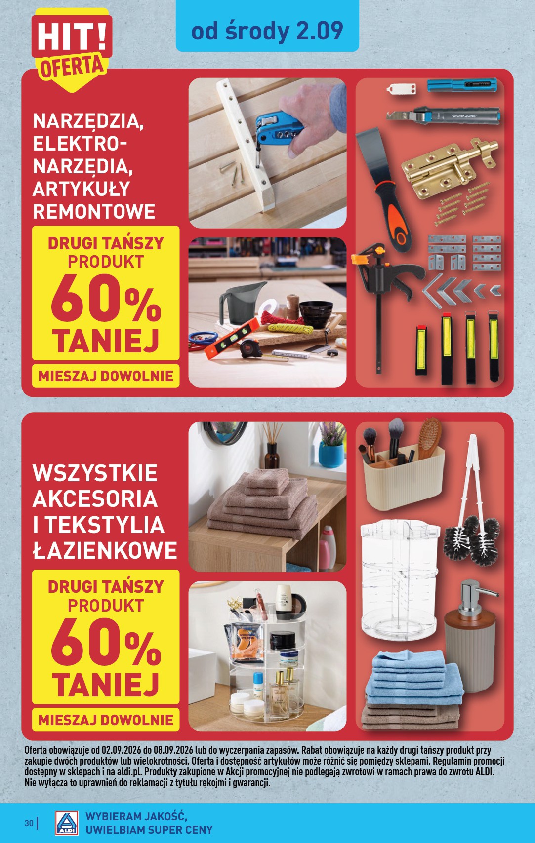aldi - Aktualna gazetka ALDI ważna od 31.08.2026 do 05.09.2026 - page: 30