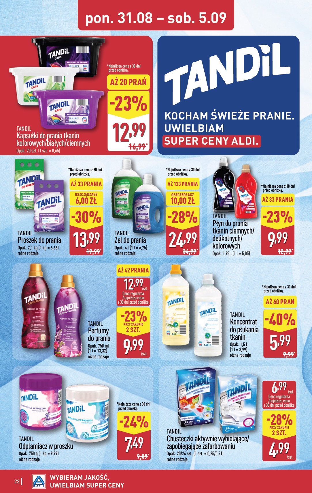 aldi - Aktualna gazetka ALDI ważna od 31.08.2026 do 05.09.2026 - page: 22