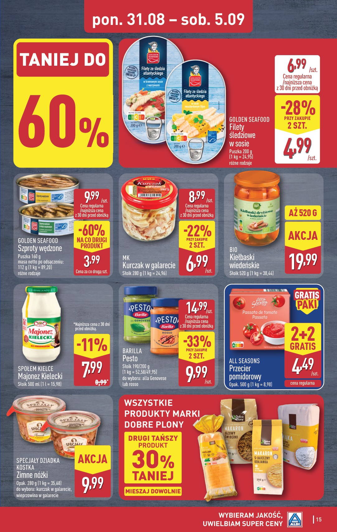 aldi - Aktualna gazetka ALDI ważna od 31.08.2026 do 05.09.2026 - page: 15