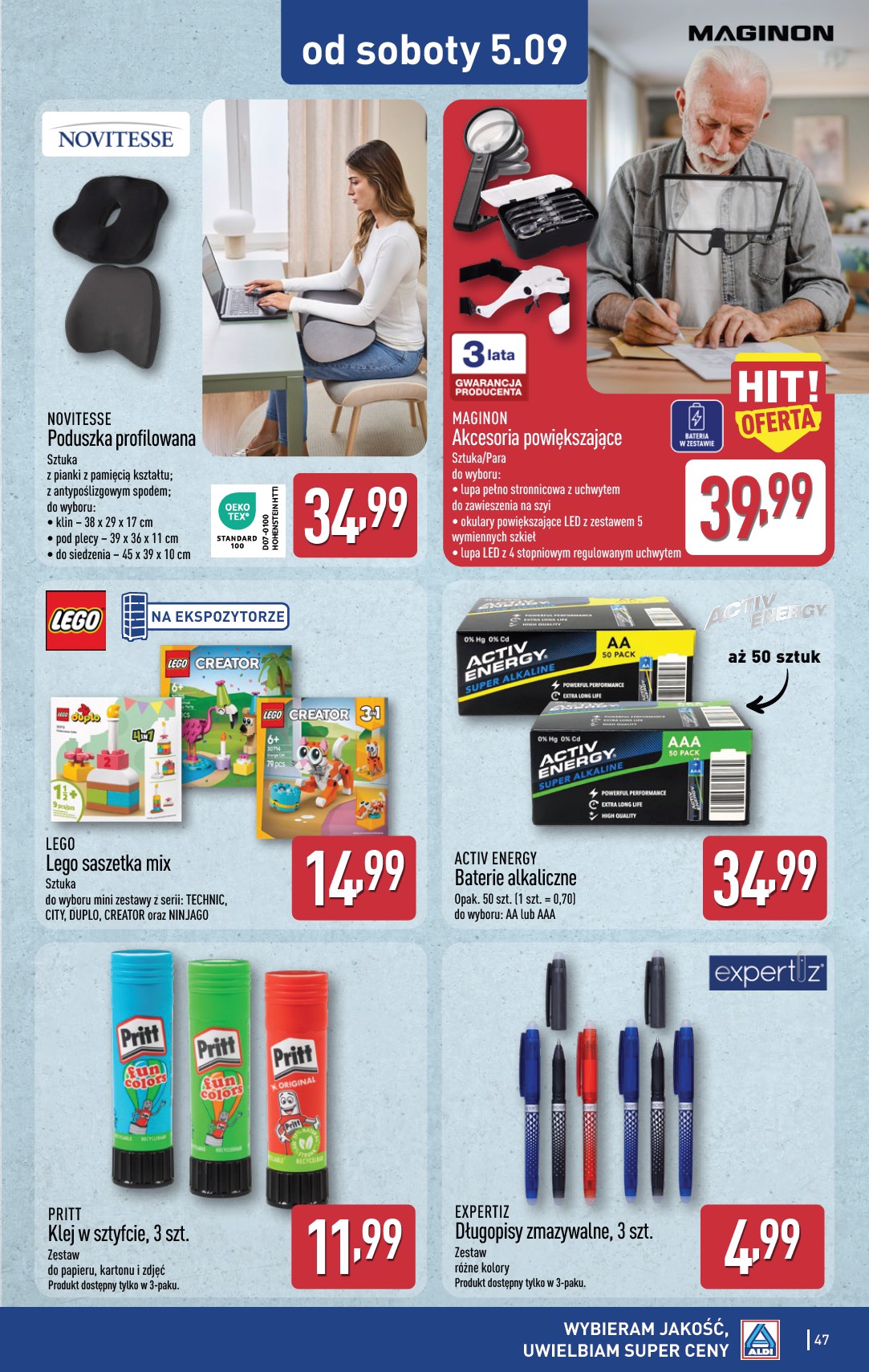 aldi - Aktualna gazetka ALDI ważna od 31.08.2026 do 05.09.2026 - page: 47