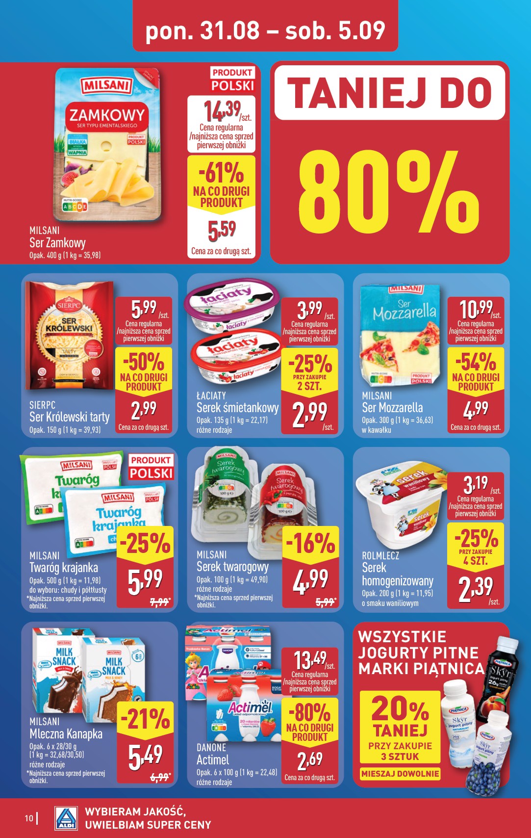 aldi - Aktualna gazetka ALDI ważna od 31.08.2026 do 05.09.2026 - page: 10