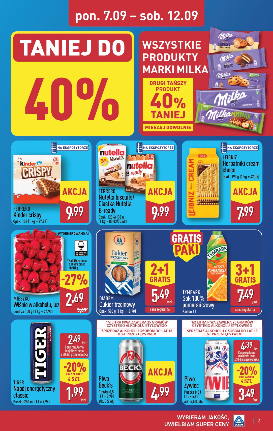 aldi - Nowa gazetka ALDI - Oferta specjalna ważna od 07.09.2026 do 12.09.2026 - page: 3