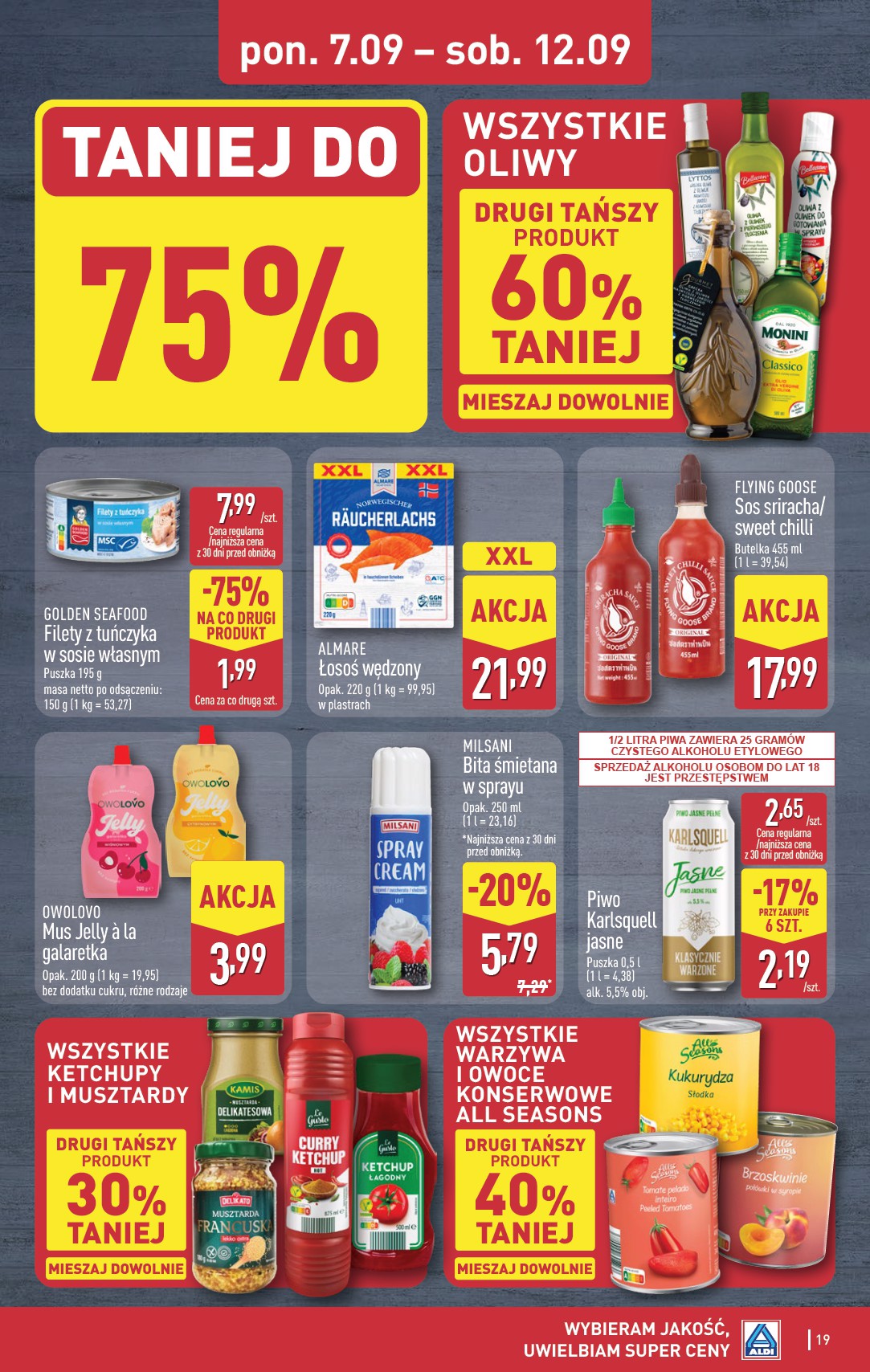 aldi - Nowa gazetka ALDI ważna od 07.09.2026 do 12.09.2026 - page: 19
