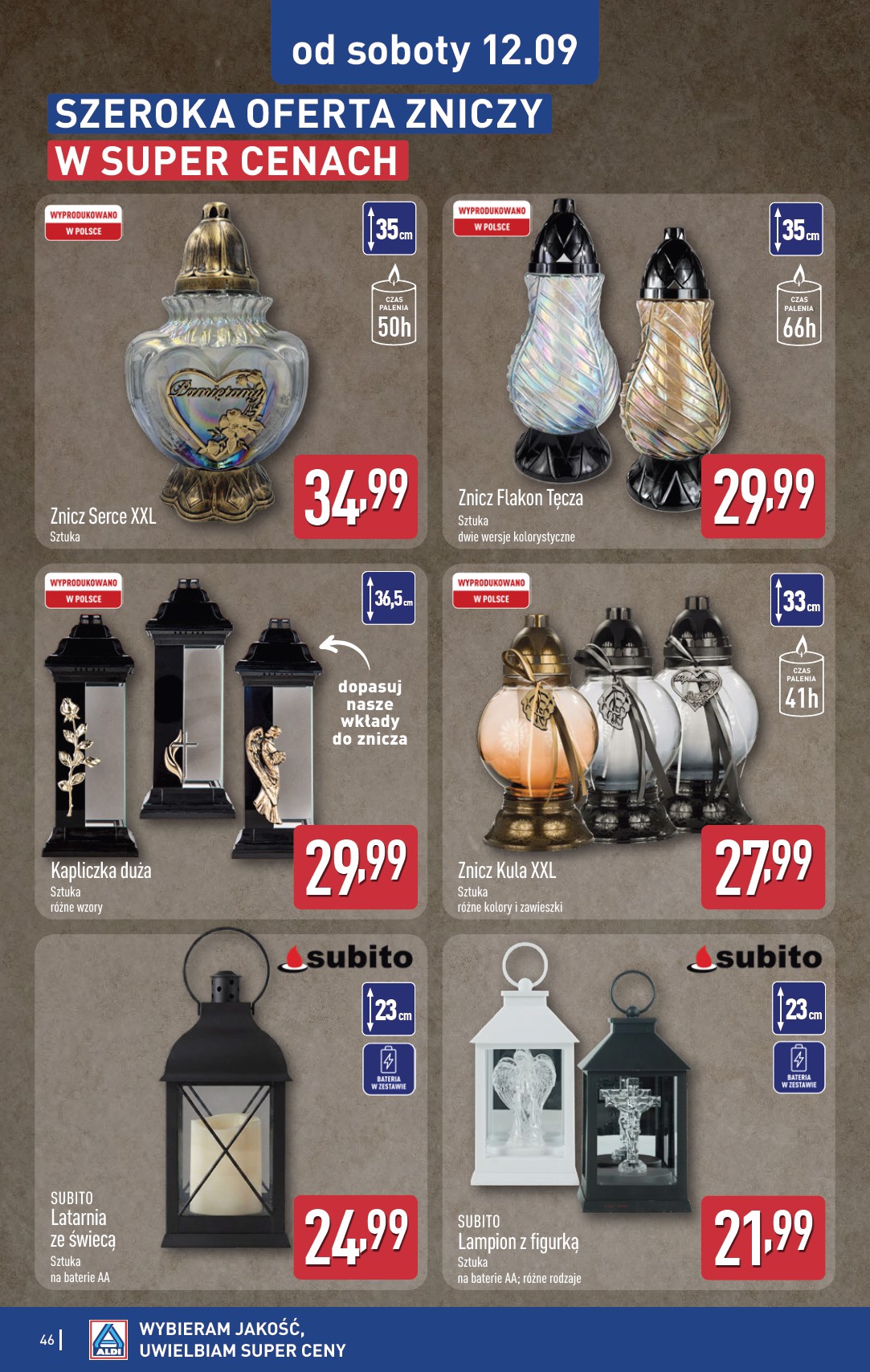 aldi - Nowa gazetka ALDI ważna od 07.09.2026 do 12.09.2026 - page: 46