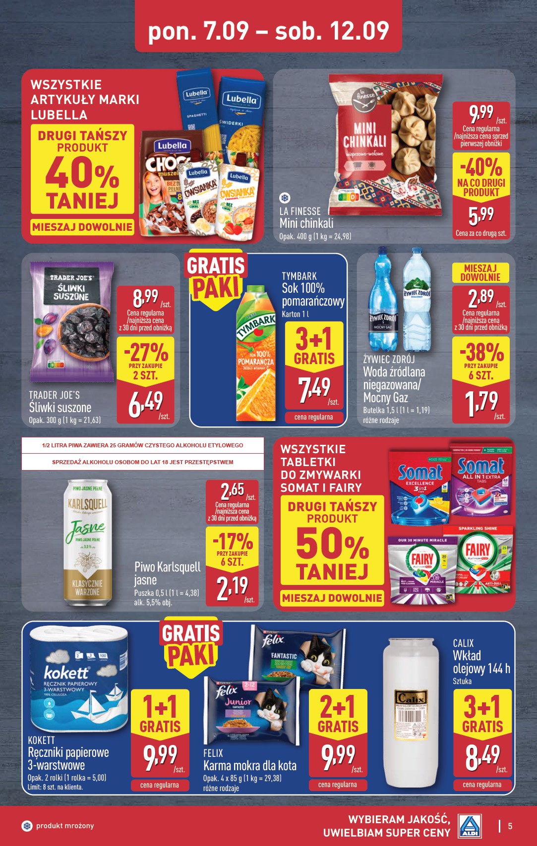 aldi - Nowa gazetka ALDI - Oferta weekendowa ważna od 10.09.2026 do 12.09.2026 - page: 5