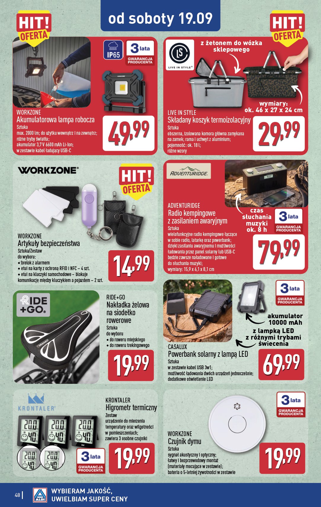 aldi - Nowa gazetka ALDI ważna od 14.09.2026 do 19.09.2026 - page: 48