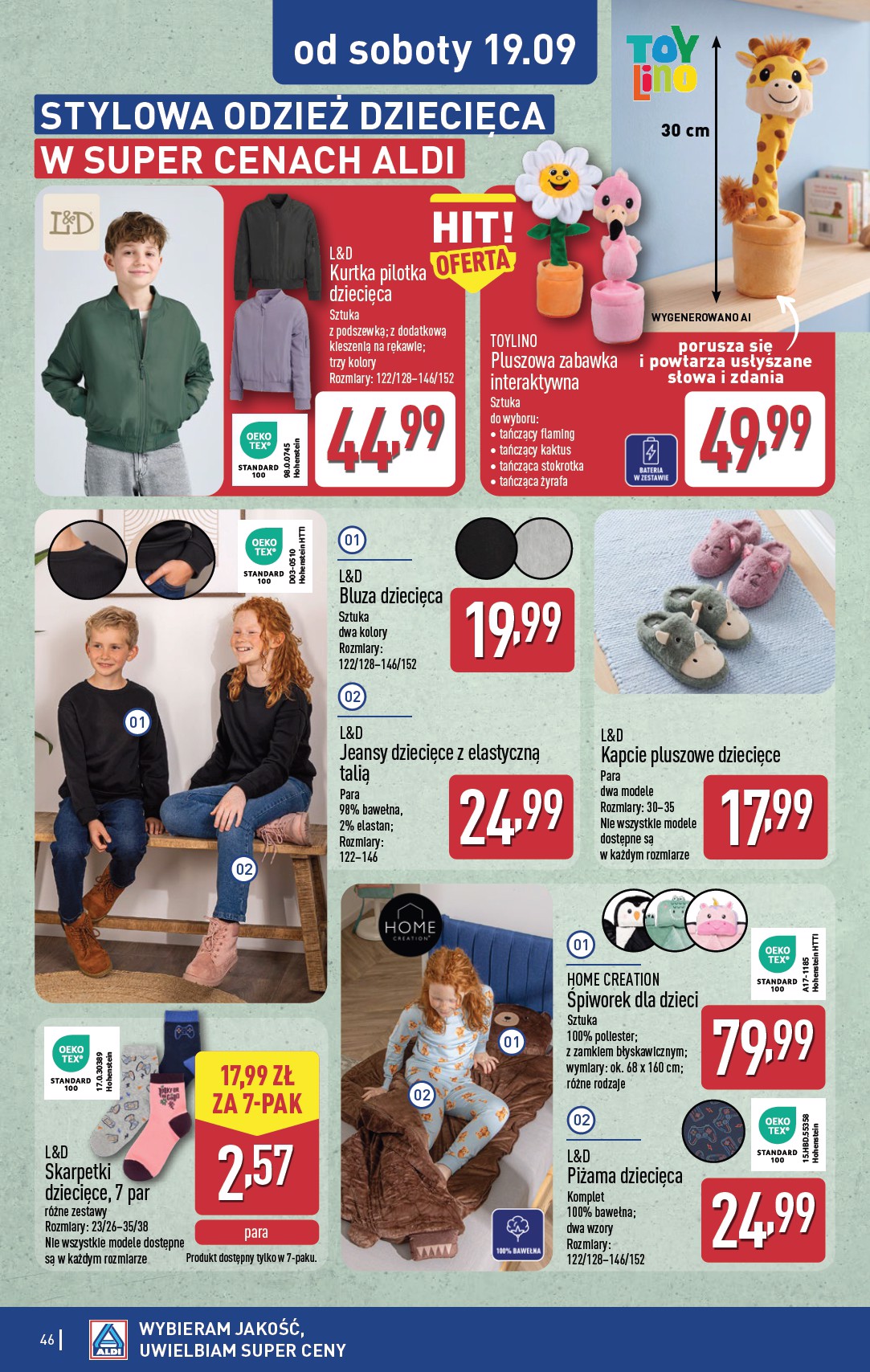 aldi - Nowa gazetka ALDI ważna od 14.09.2026 do 19.09.2026 - page: 46