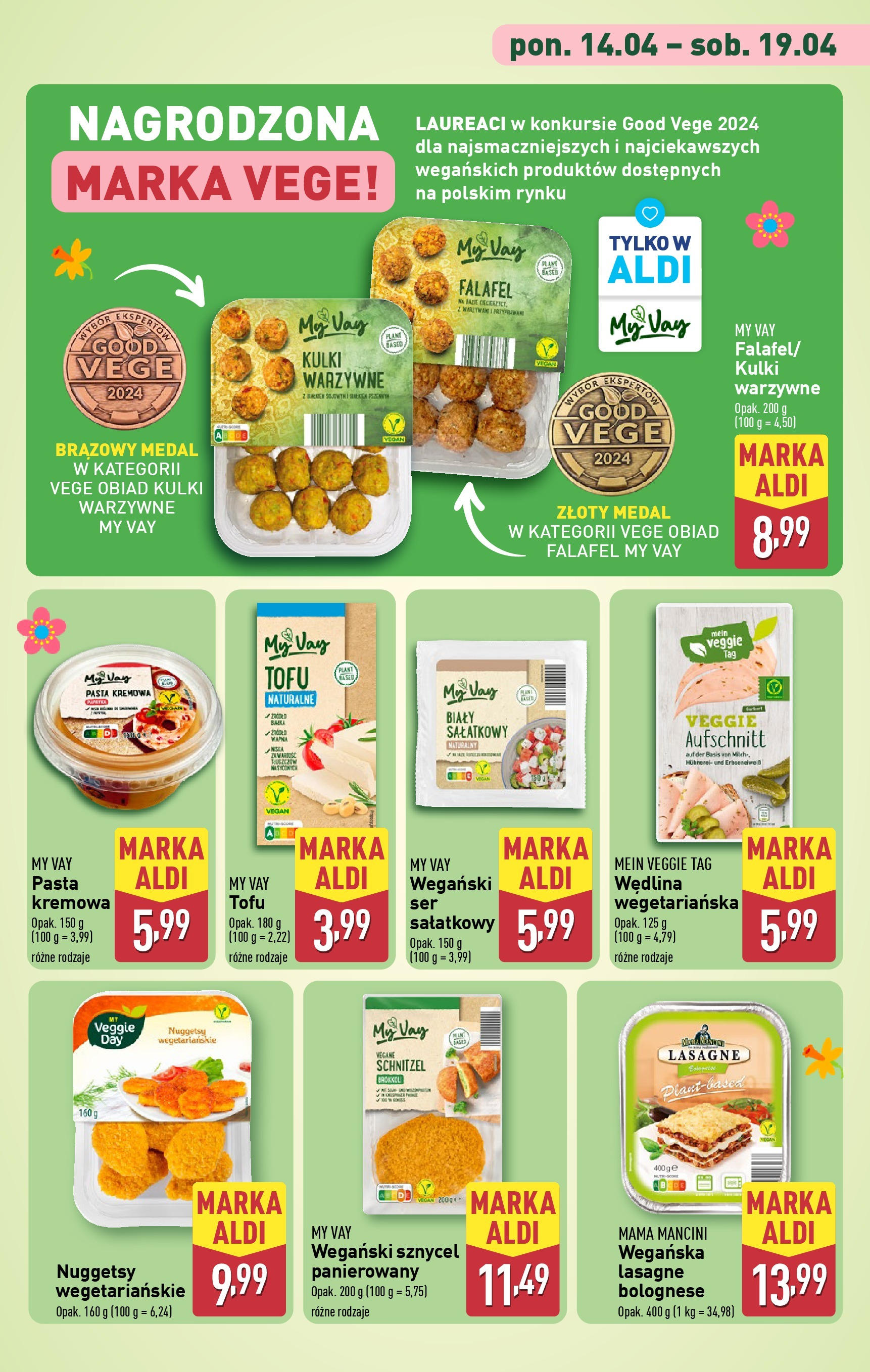 aldi - ALDI - Vege gazetka ważna od 14.04. - 19.04. - page: 2