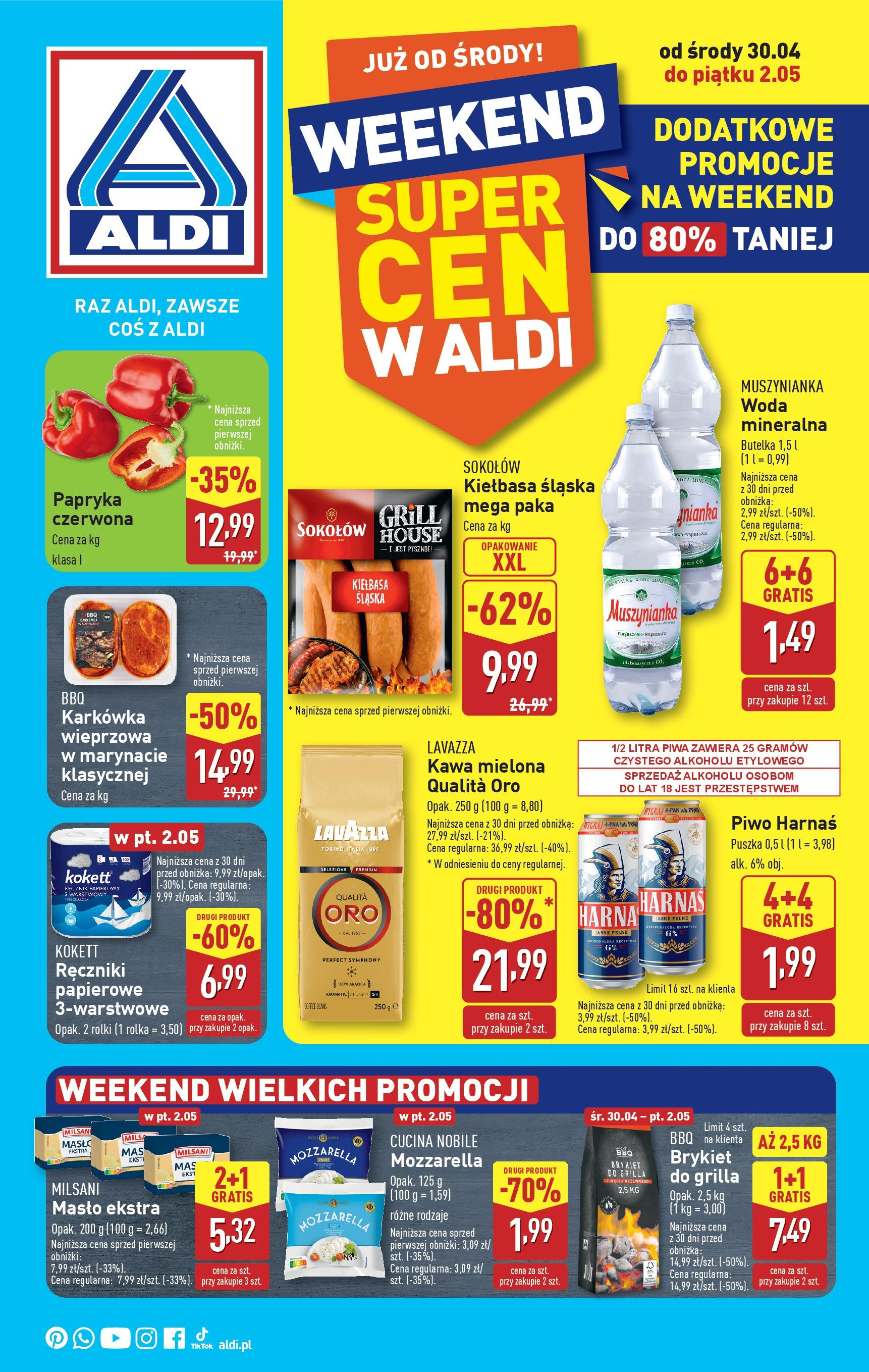 aldi - ALDI - Weekend gazetka ważna od 30.04. - 02.05.