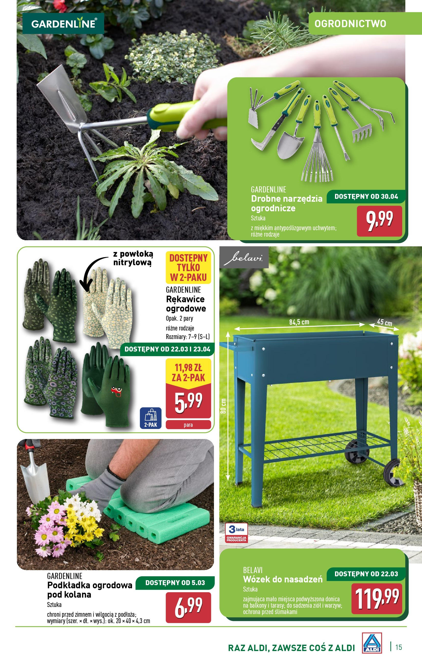 aldi - ALDI - Katalog ogrodowy gazetka ważna od 05.03. - 30.04. - page: 15 aldi - ALDI - Katalog ogrodowy gazetka ważna od 05.03. - 30.04. - page: 15