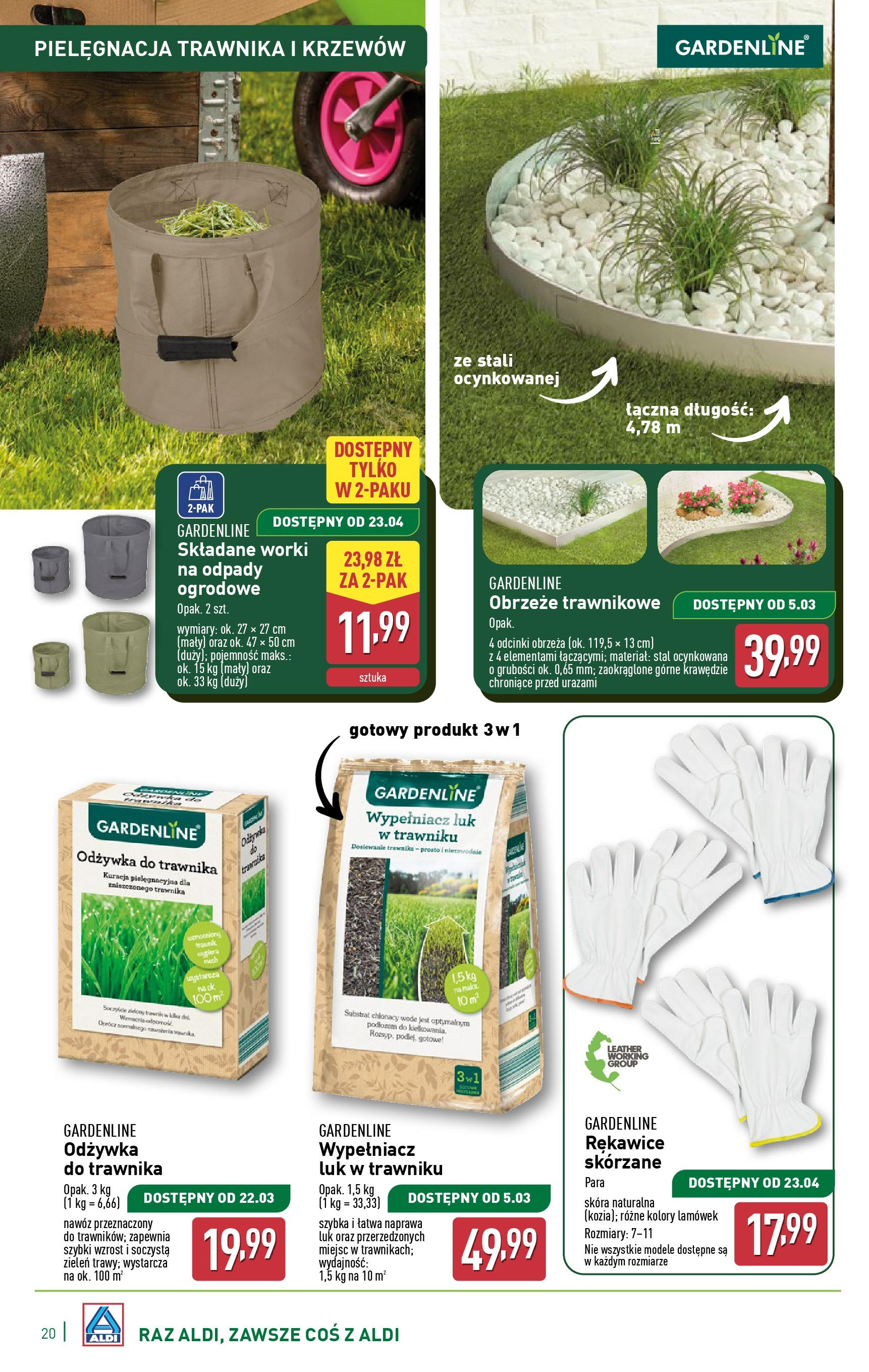 aldi - ALDI - Katalog ogrodowy gazetka ważna od 05.03. - 30.04. - page: 20 aldi - ALDI - Katalog ogrodowy gazetka ważna od 05.03. - 30.04. - page: 20