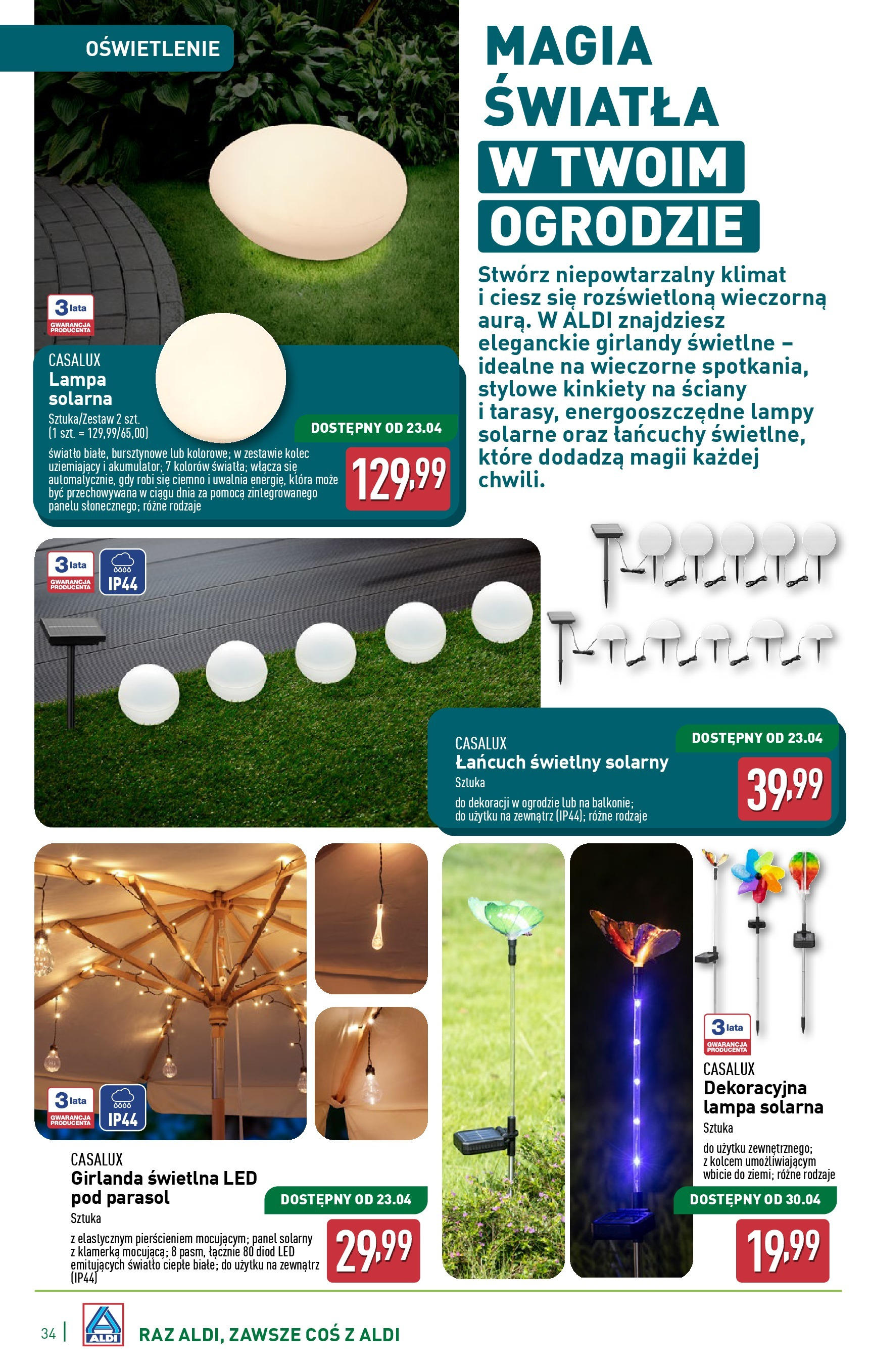 aldi - ALDI - Katalog ogrodowy gazetka ważna od 05.03. - 30.04. - page: 34 aldi - ALDI - Katalog ogrodowy gazetka ważna od 05.03. - 30.04. - page: 34