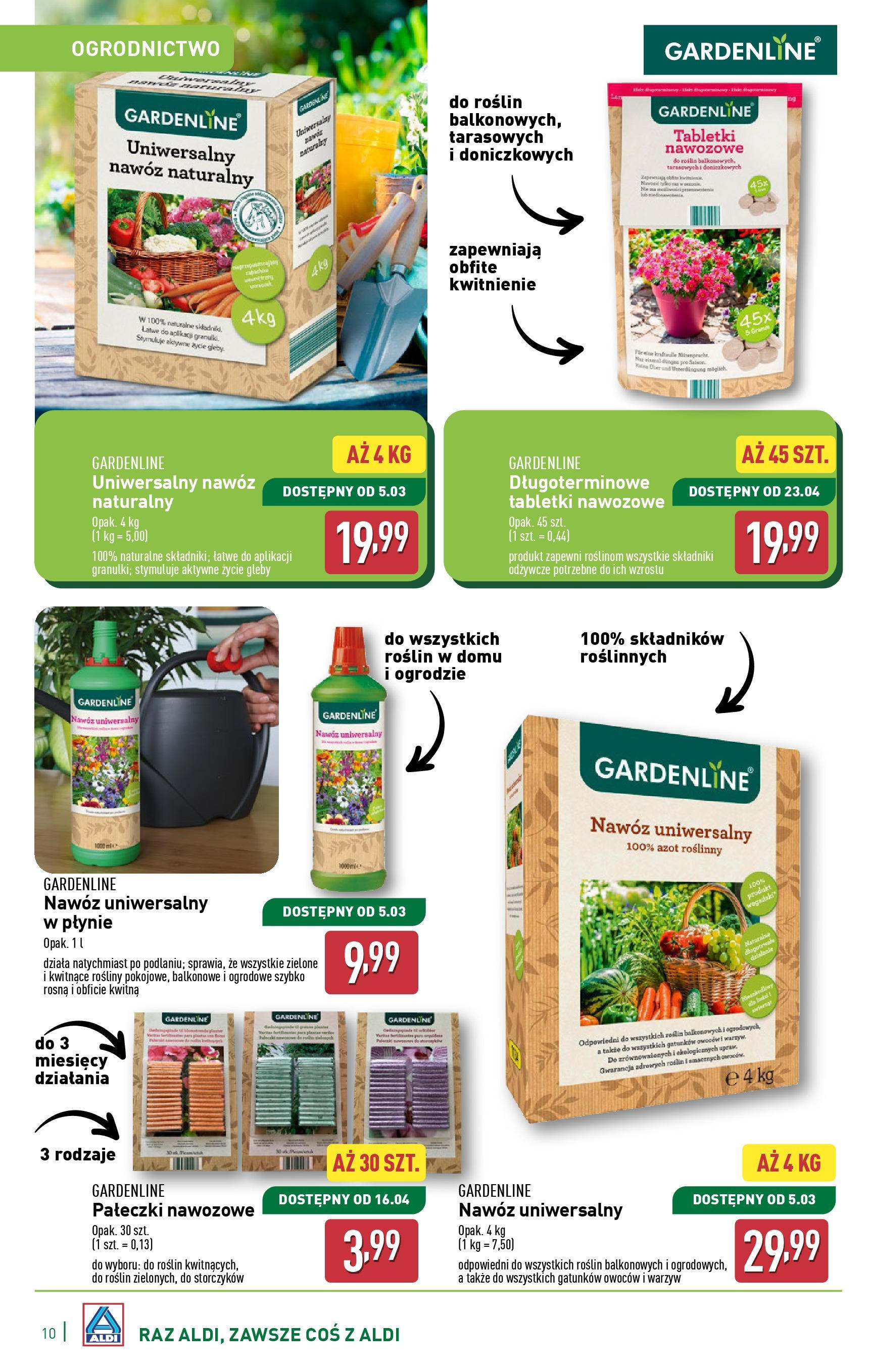 aldi - ALDI - Katalog ogrodowy gazetka ważna od 05.03. - 30.04. - page: 10 aldi - ALDI - Katalog ogrodowy gazetka ważna od 05.03. - 30.04. - page: 10