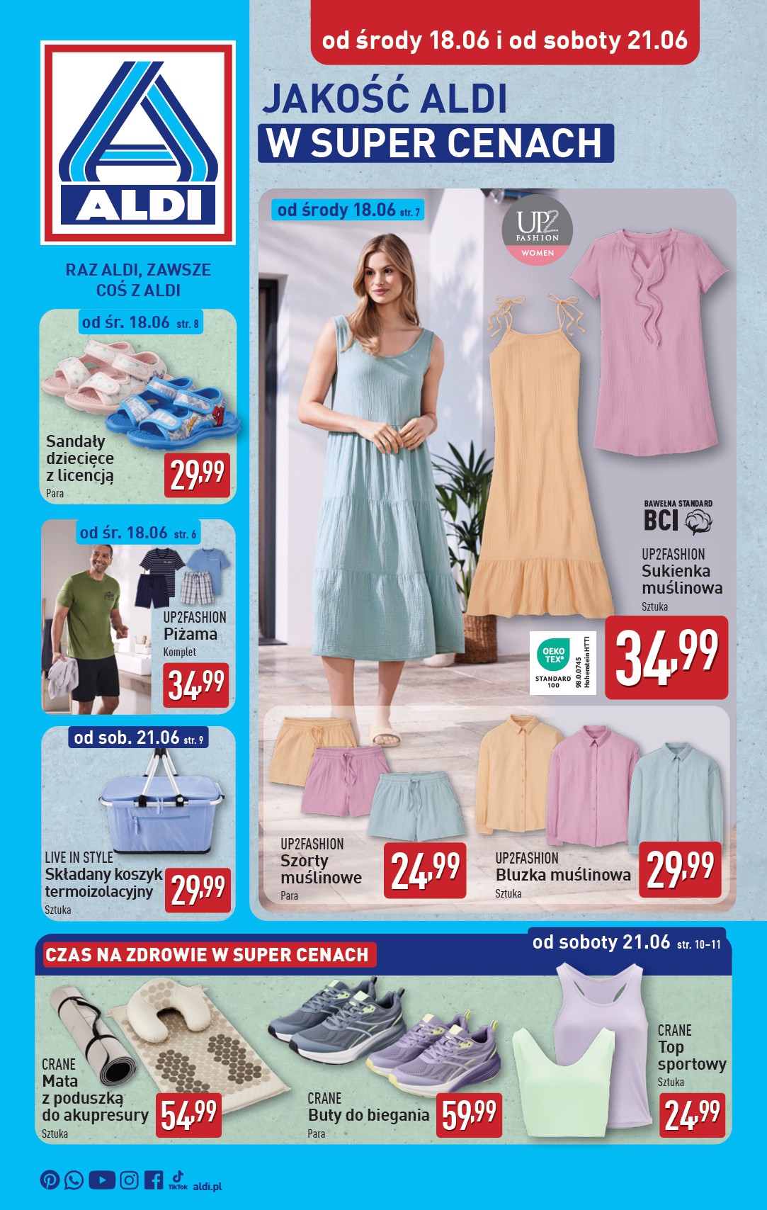 aldi - Gazetka ALDI - Artykuły przemysłowe i tekstylia ważna od 18.06. - 21.06.