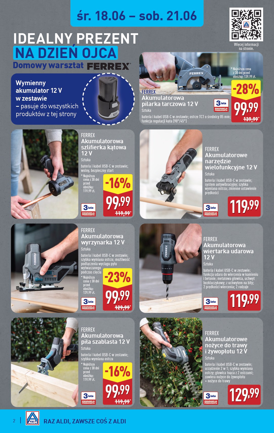 aldi - Gazetka ALDI - Artykuły przemysłowe i tekstylia ważna od 18.06. - 21.06. - page: 2