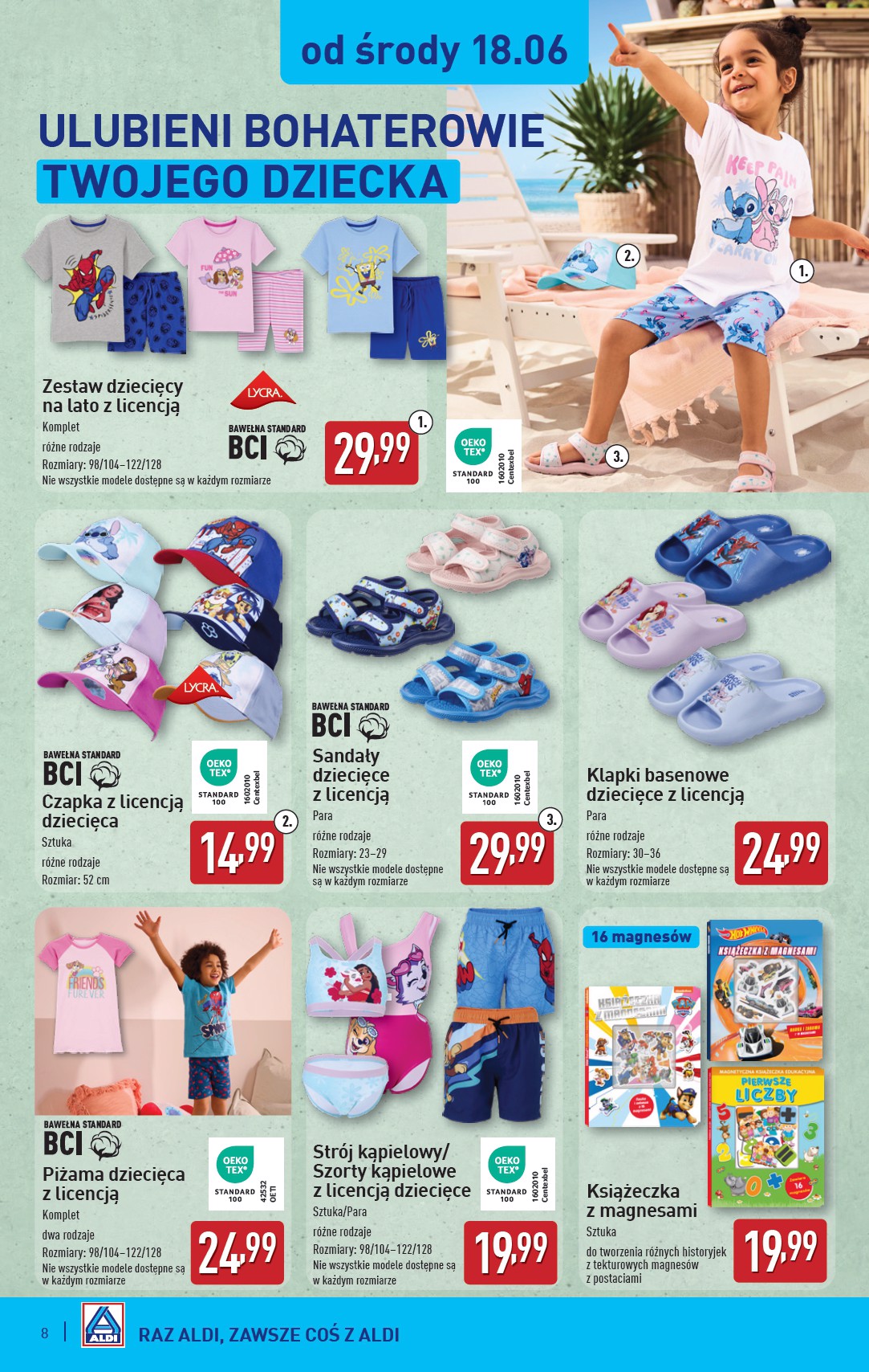 aldi - Gazetka ALDI - Artykuły przemysłowe i tekstylia ważna od 18.06. - 21.06. - page: 8