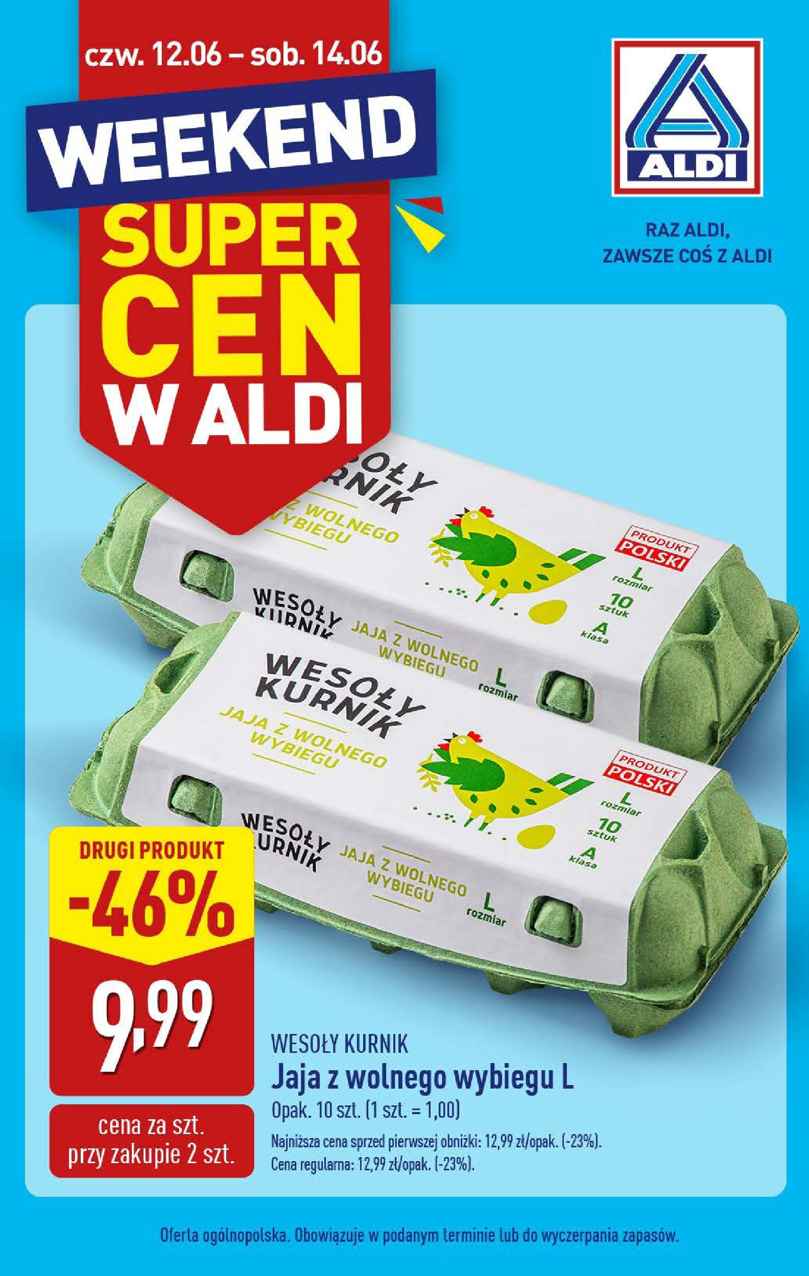 aldi - Gazetka ALDI - Od czwartku ważna od 12.06. - 14.06.