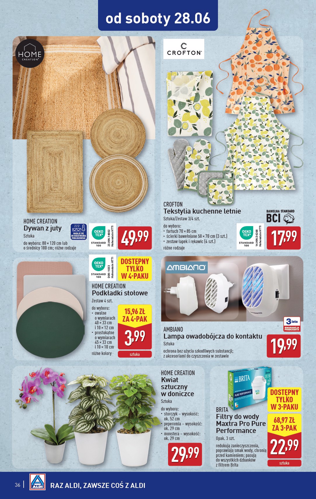 aldi - Gazetka ALDI ważna od 23.06. - 29.06. - page: 36 aldi - Gazetka ALDI ważna od 23.06. - 29.06. - page: 36