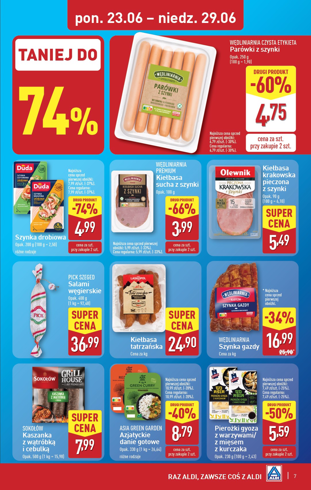 aldi - Gazetka ALDI ważna od 23.06. - 29.06. - page: 7 aldi - Gazetka ALDI ważna od 23.06. - 29.06. - page: 7