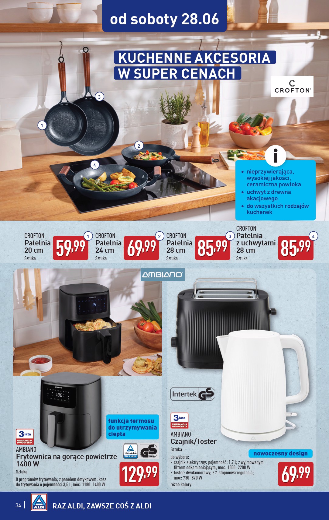 aldi - Gazetka ALDI ważna od 23.06. - 29.06. - page: 34 aldi - Gazetka ALDI ważna od 23.06. - 29.06. - page: 34
