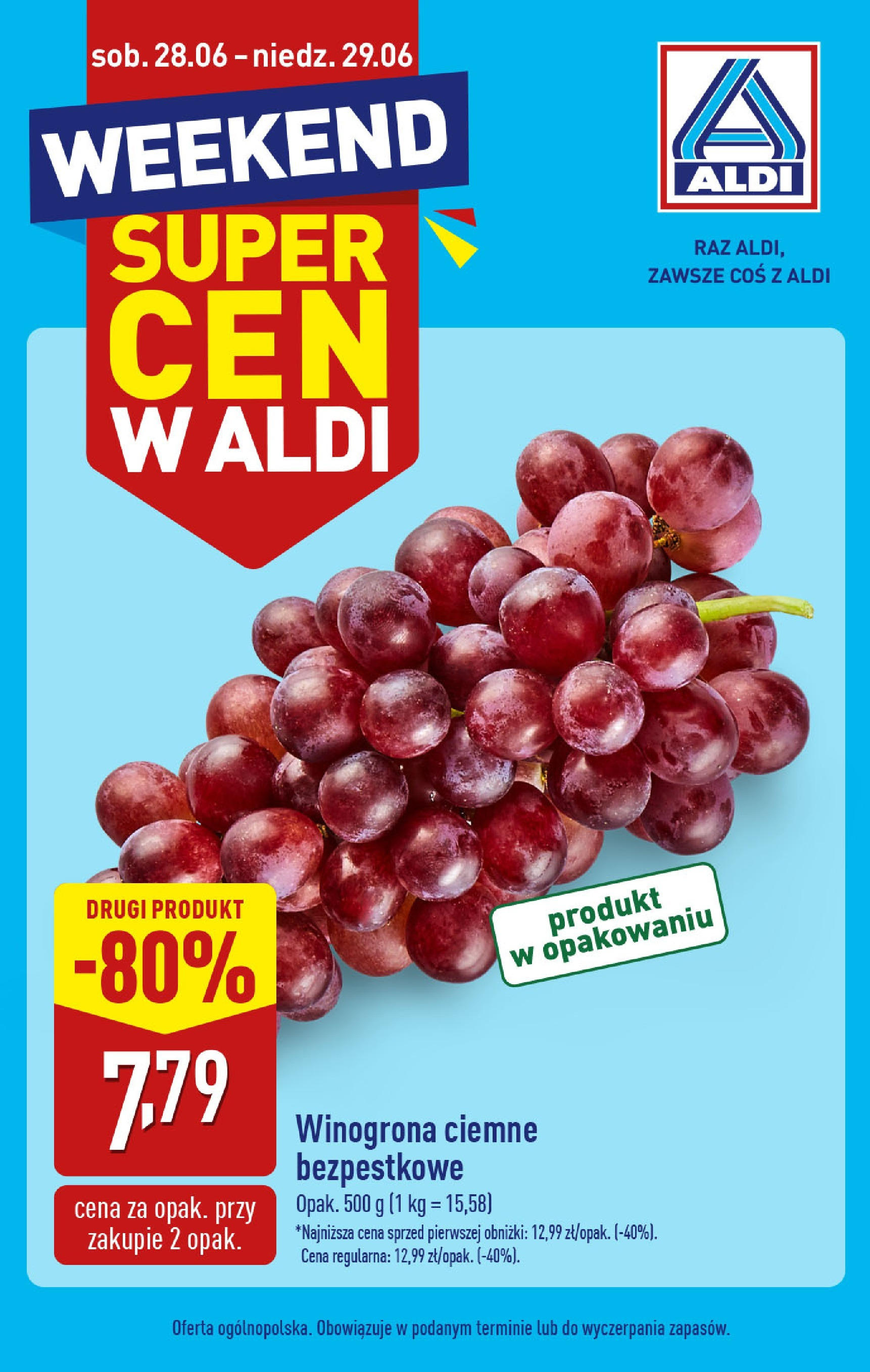 aldi - Gazetka ALDI - Weekend ważna od 28.06. - 29.06.